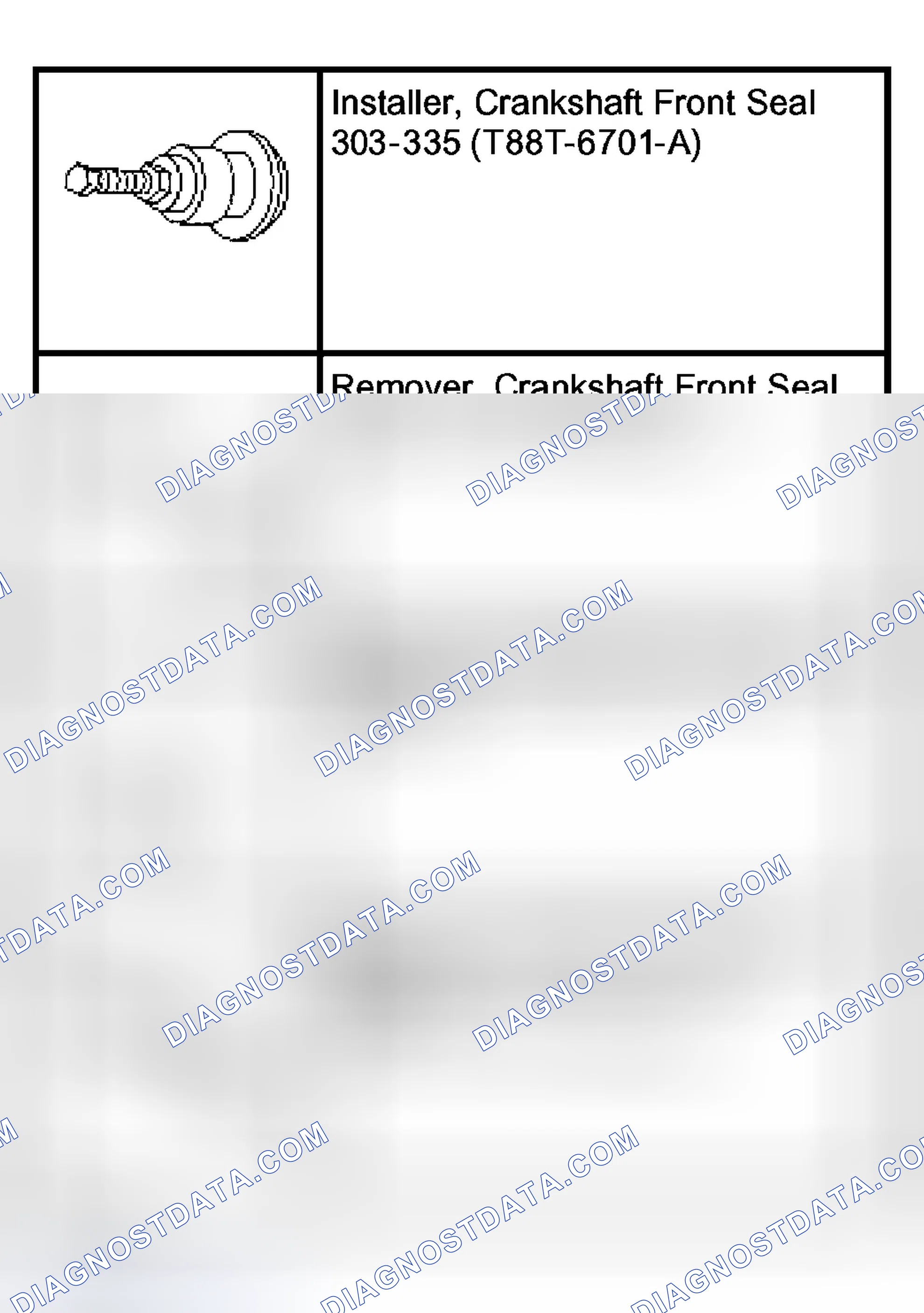 Scheme 1126: Crankshaft Front Seal