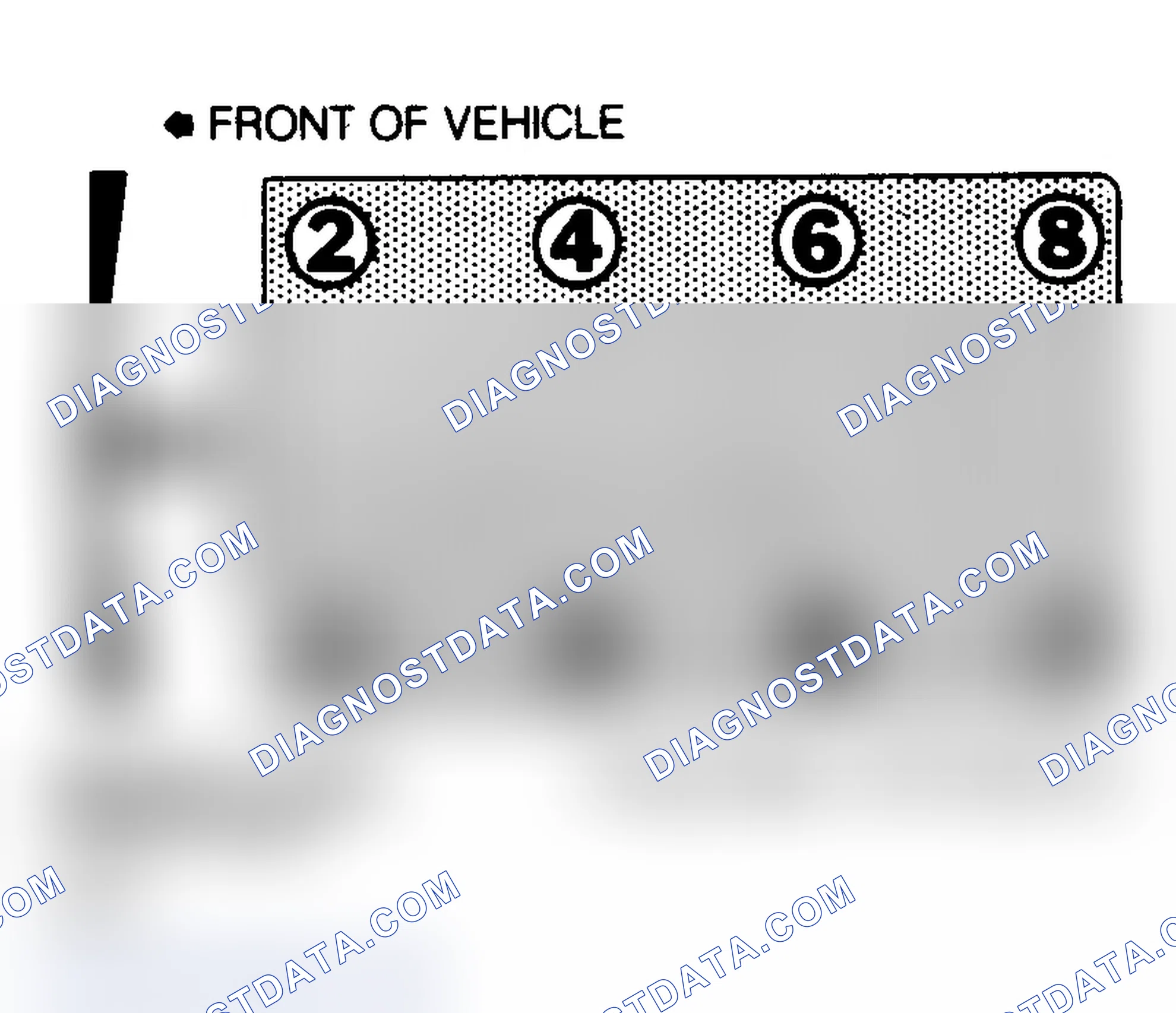Scheme 3: Firing Order (6.5L Diesel)