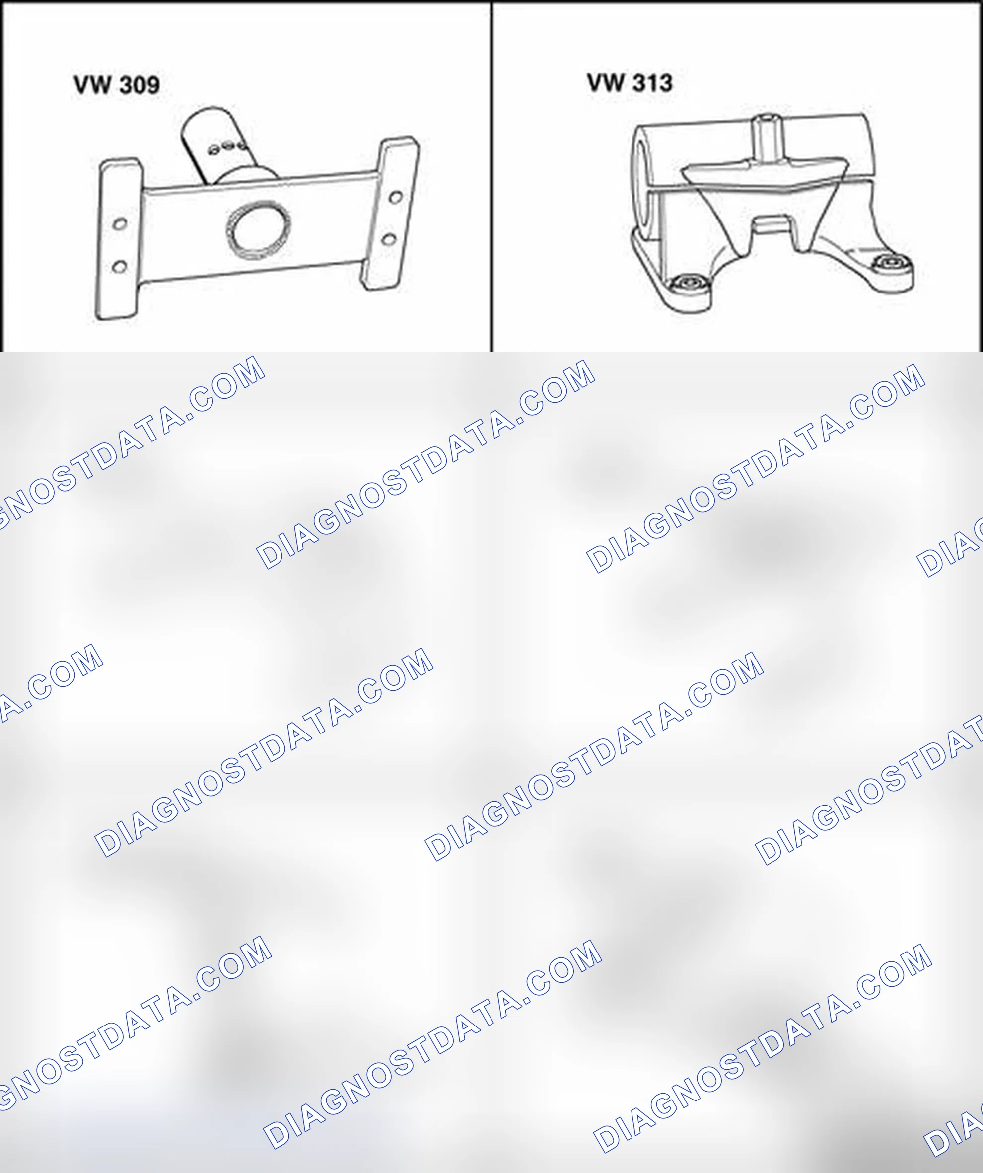 Scheme 1438: Transmission, attaching to assembly stand