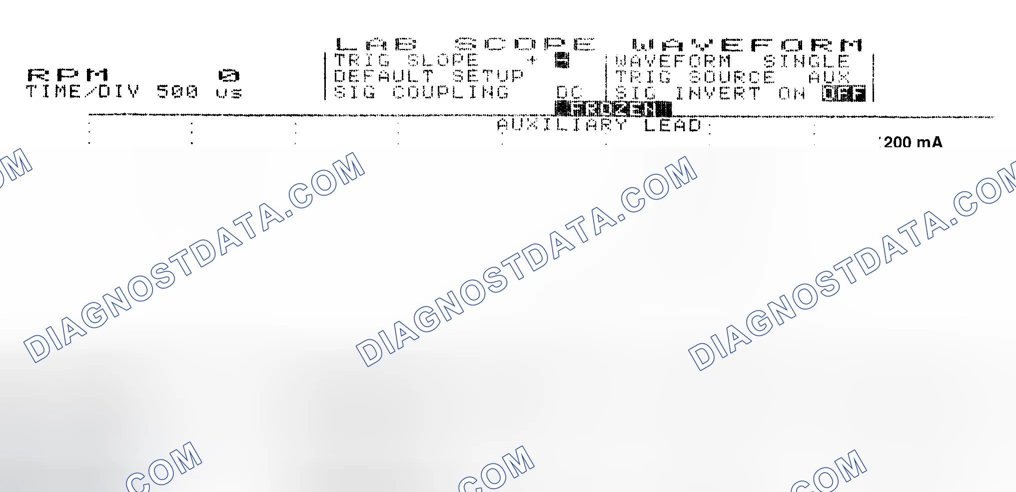 Scheme 17: Single Injector w/Normal Current Flow - Current Pattern