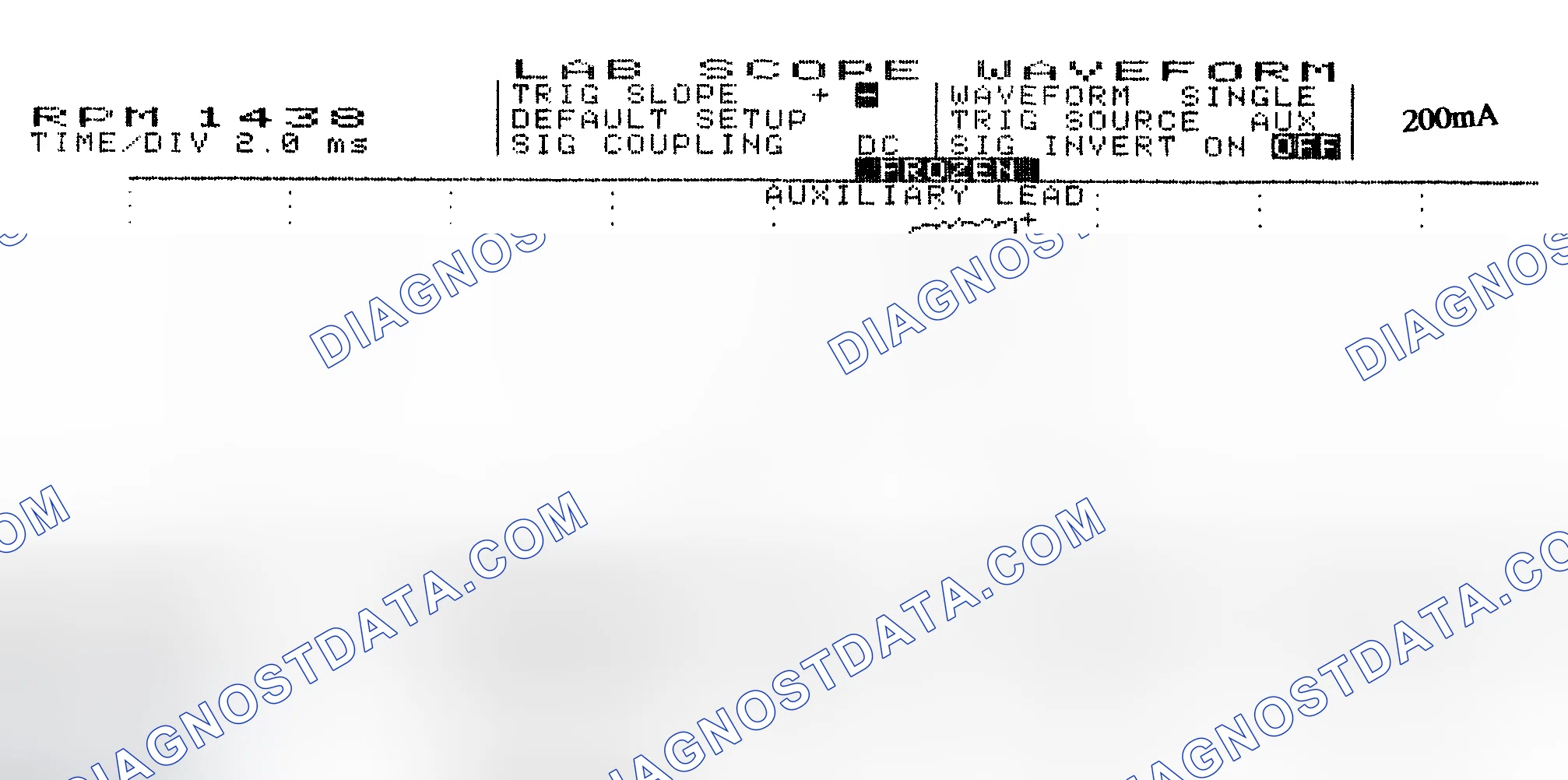 Scheme 15: Single Injector w/Normal Current Flow - Current Pattern