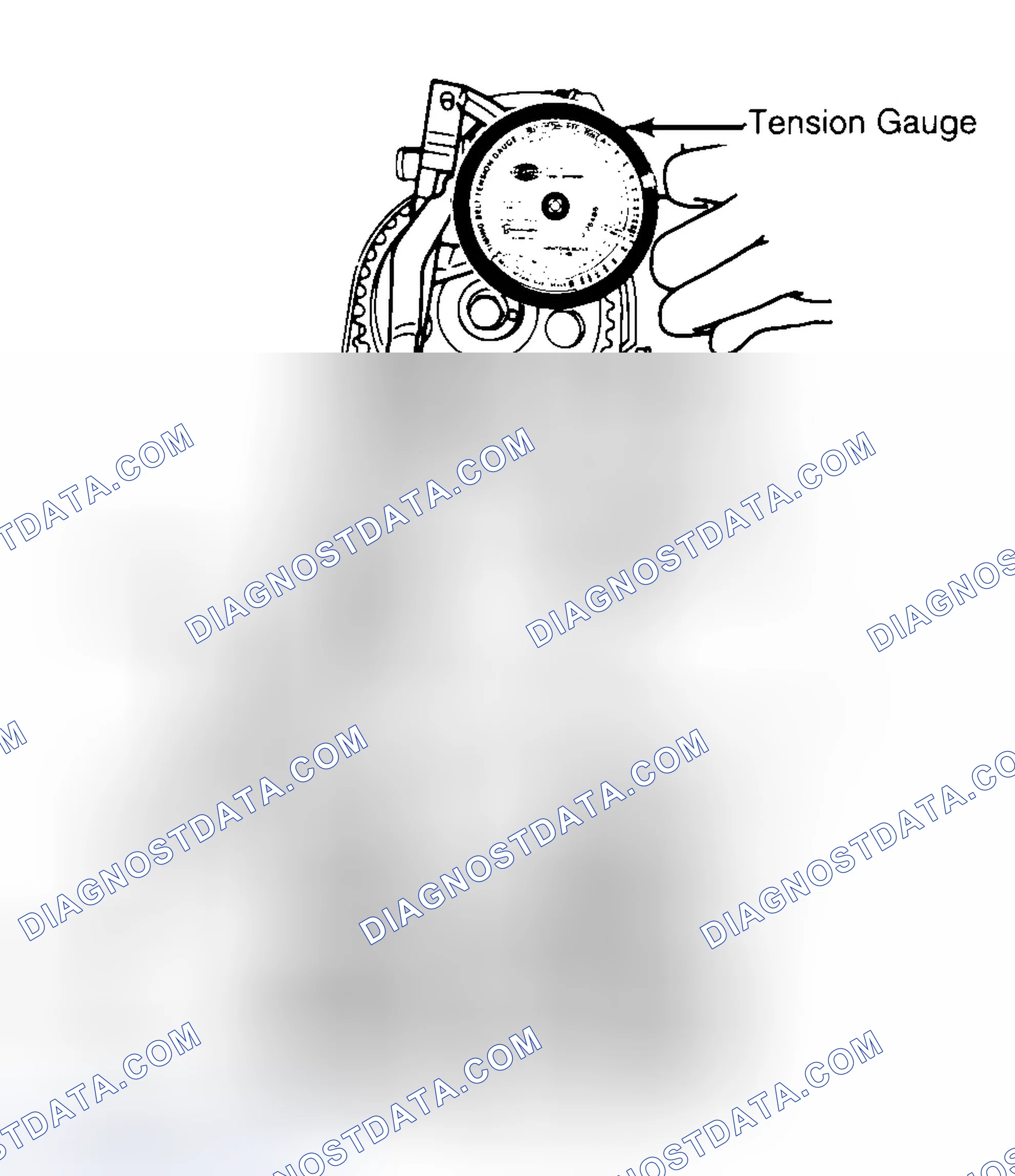 Scheme 3: Adjusting Typical Timing Belt Tension