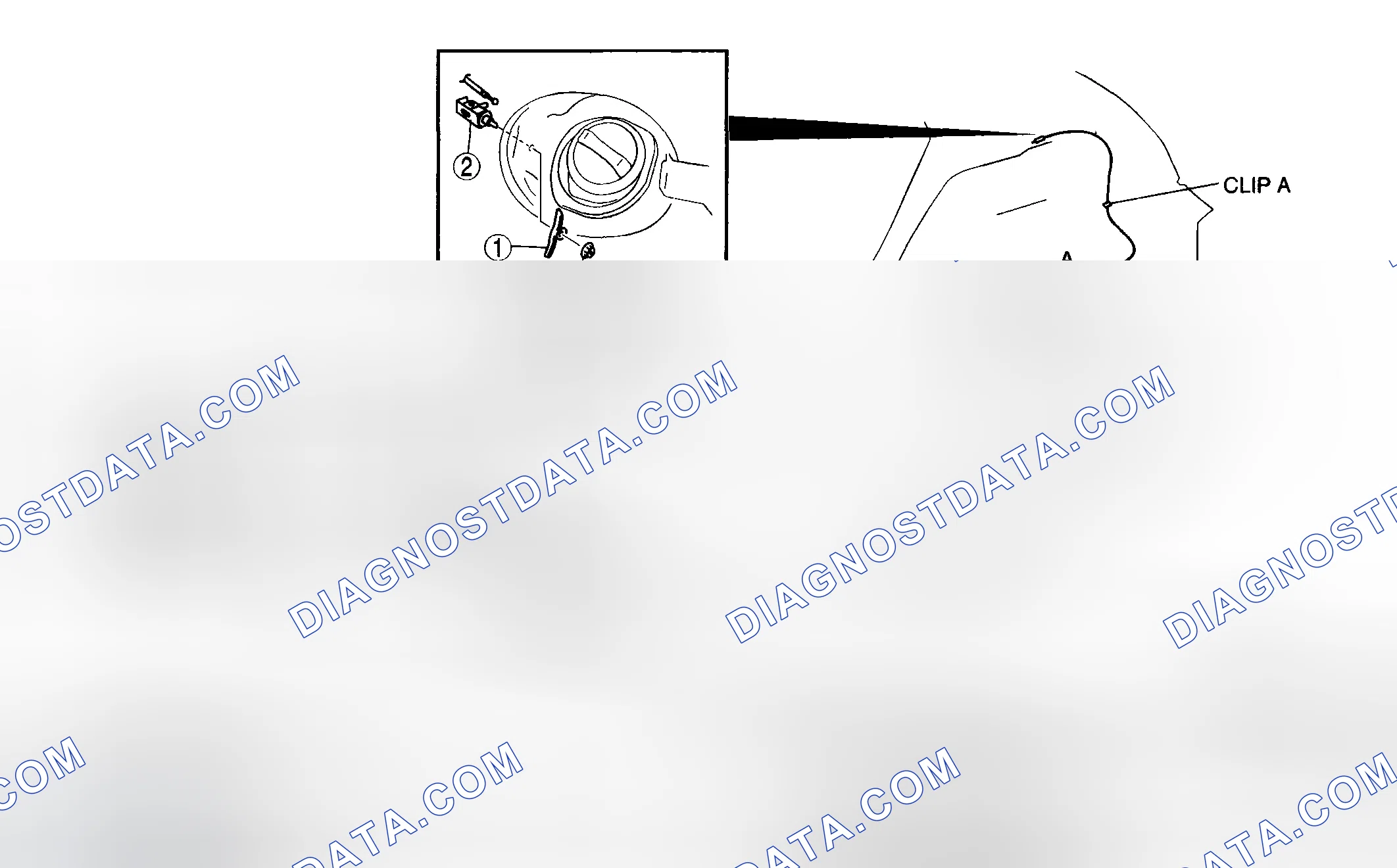 Scheme 16: FUEL-FILLER LID OPENER REMOVAL/INSTALLATION