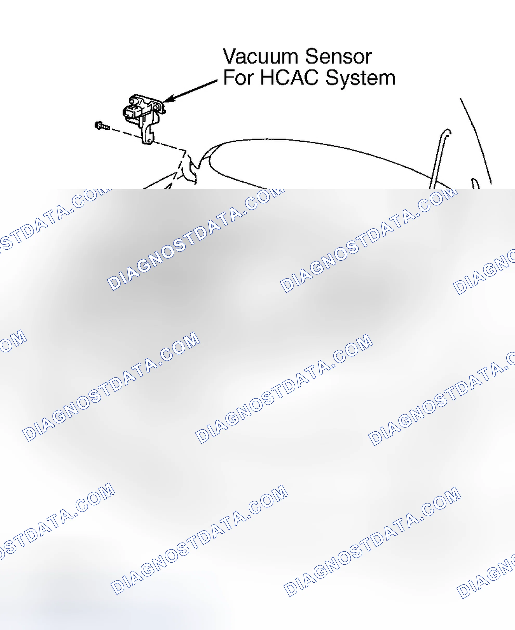 Scheme 47: Vacuum Sensor For Hydrocarbon Absorber Catalyst System (Prius)