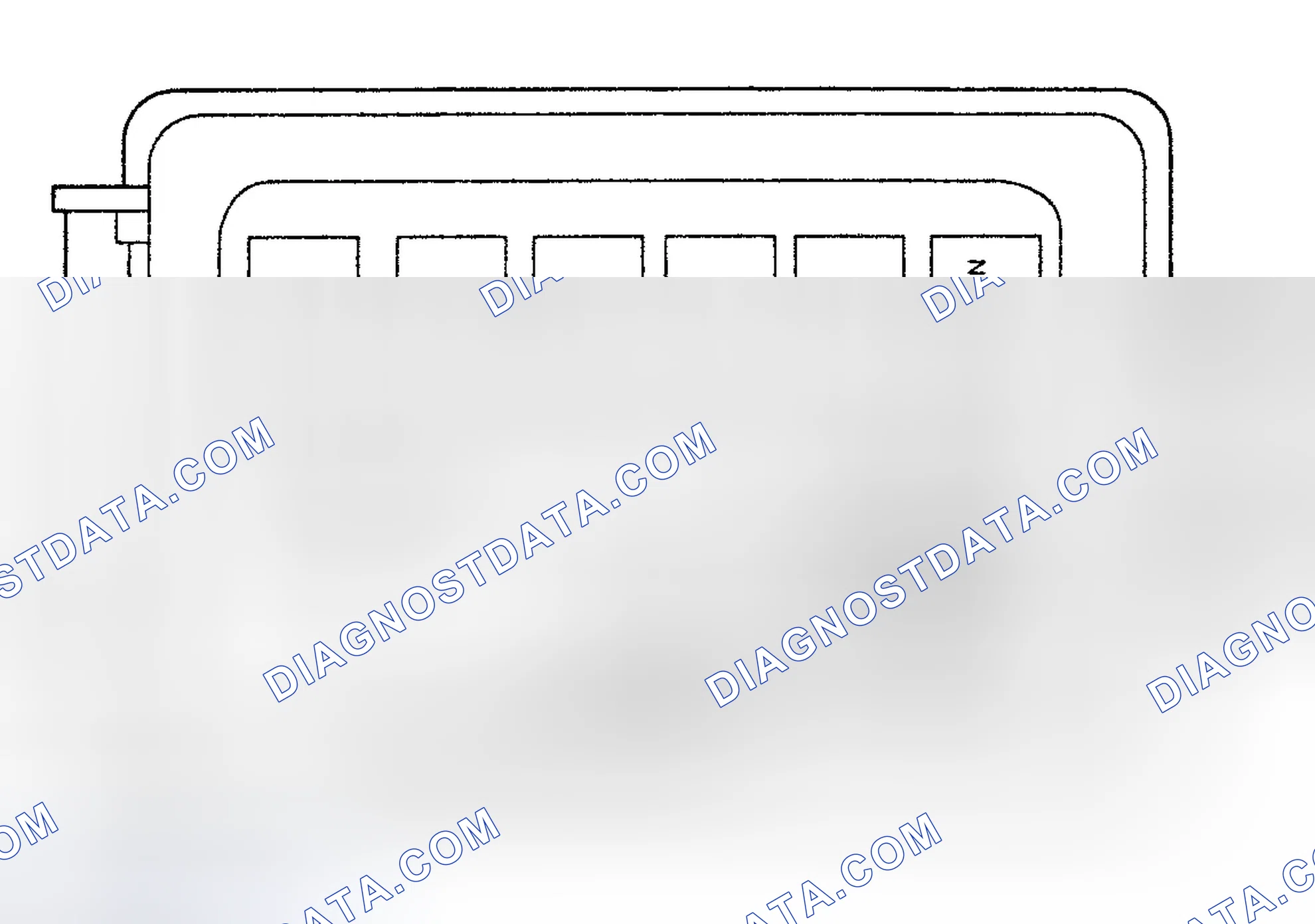 Scheme 2: ENGINE COMPARTMENT FUSE PANEL IDENTIFICATION - COUPE