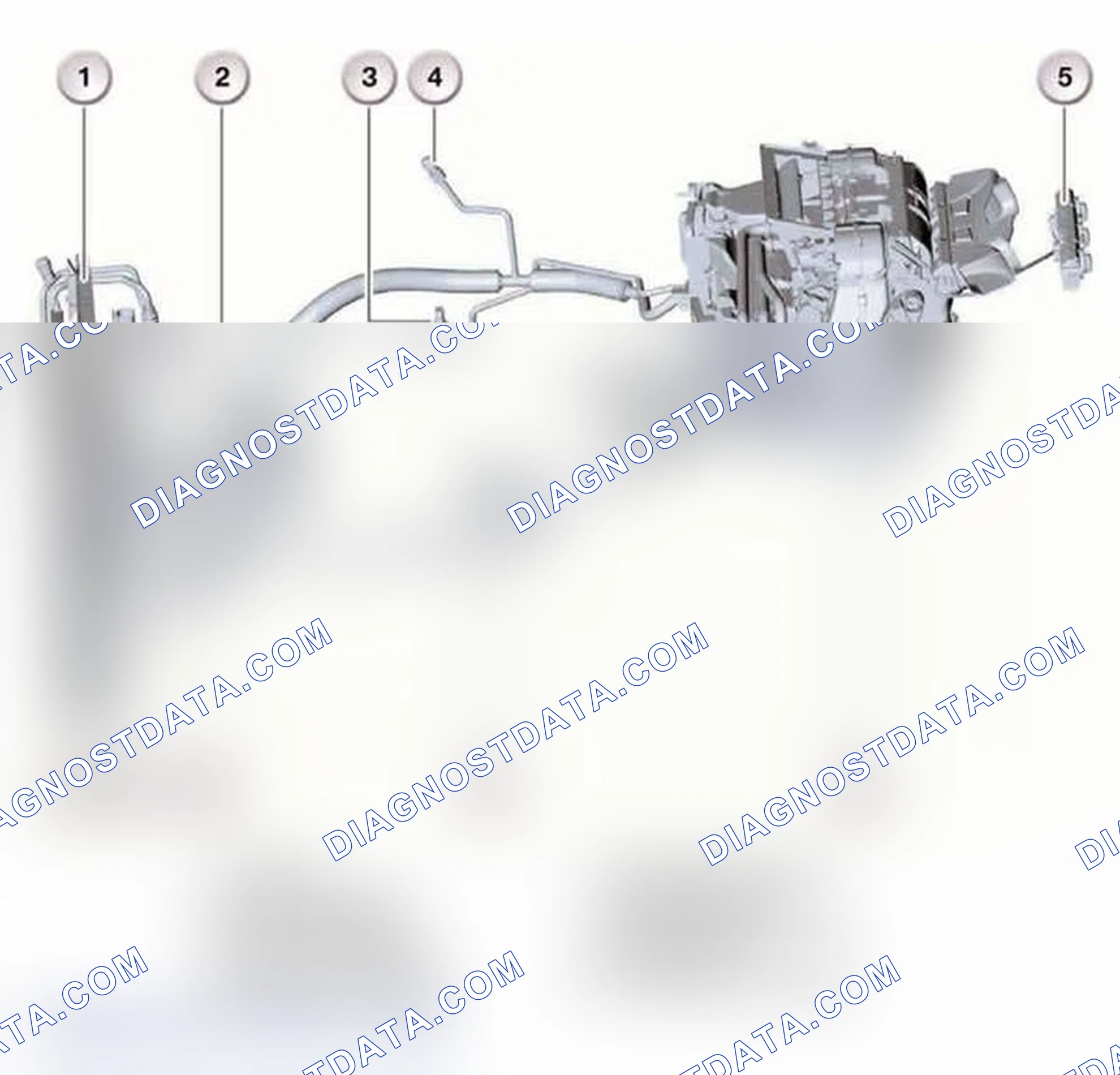 Scheme 175: A/C System Component Layout
