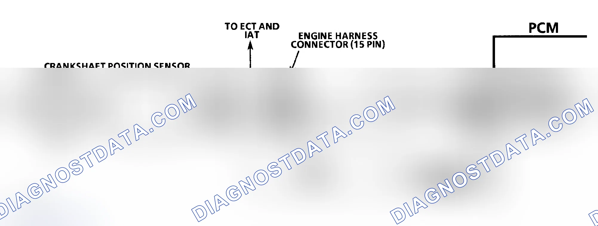 Scheme 449: DTC 19 Schematic ("G" Series) Crankshaft Position Reference Error