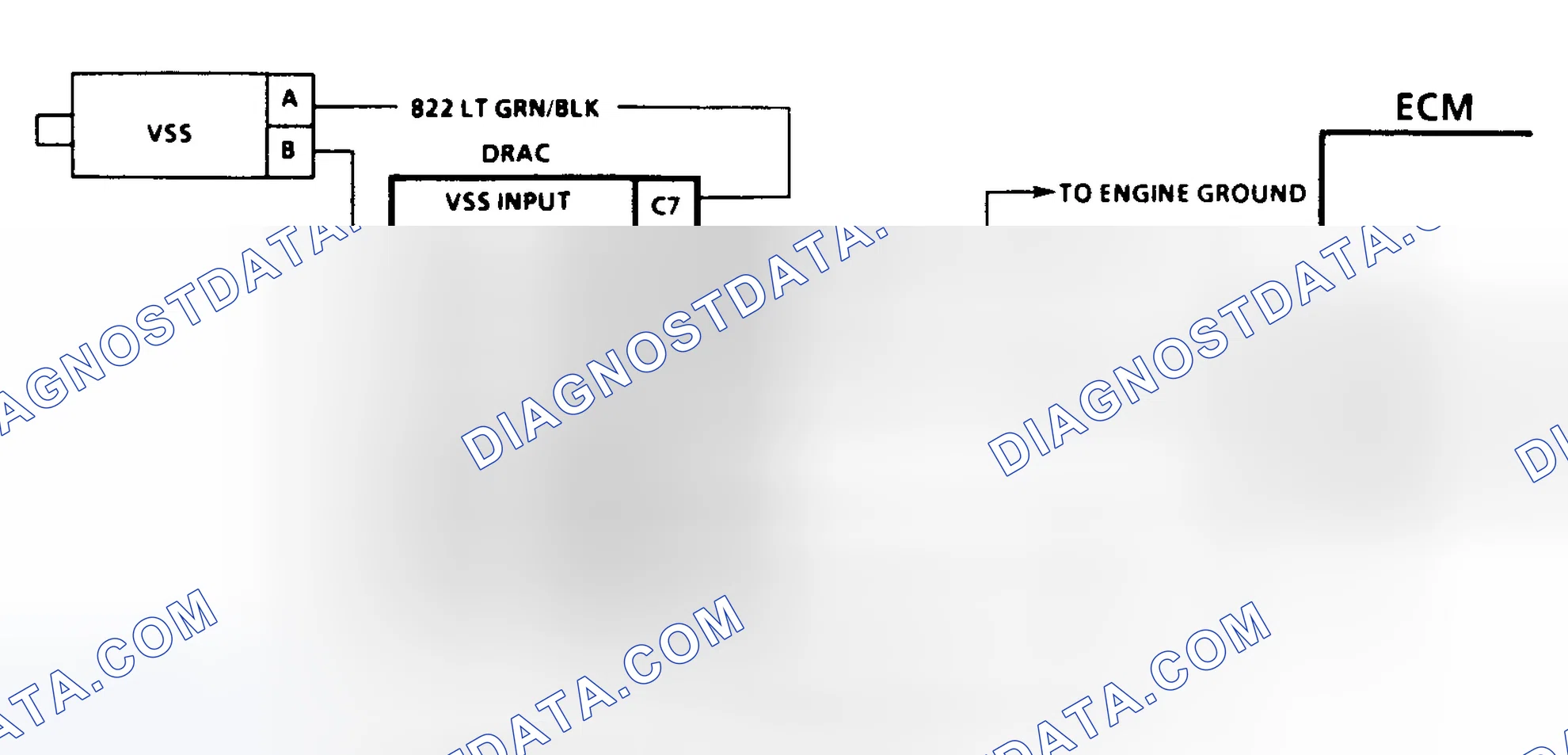 Scheme 88: Code 24 Schematic (4.3L Turbo) Vehicle Speed Sensor