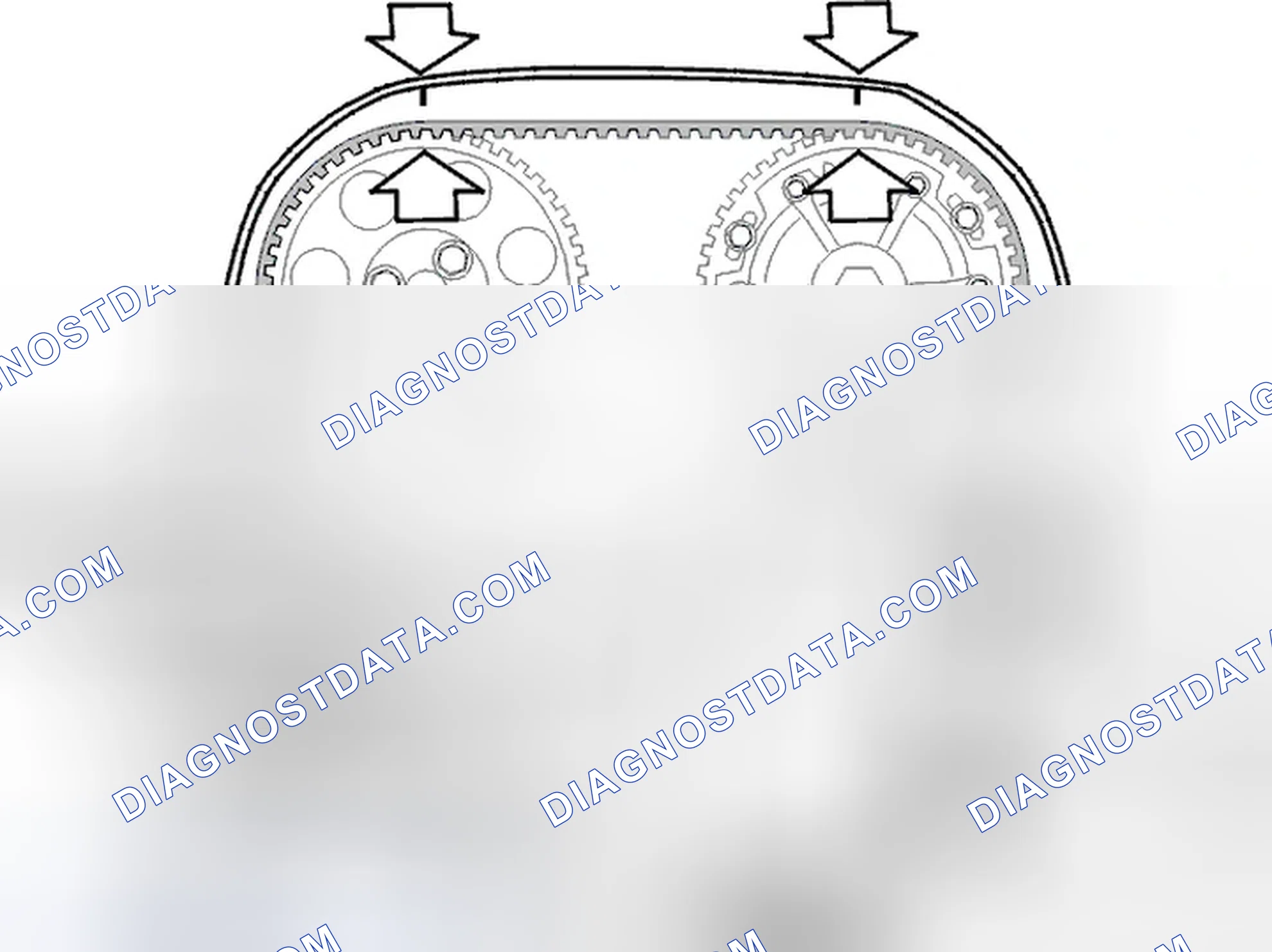 Scheme 106: Position the engine according to the marking