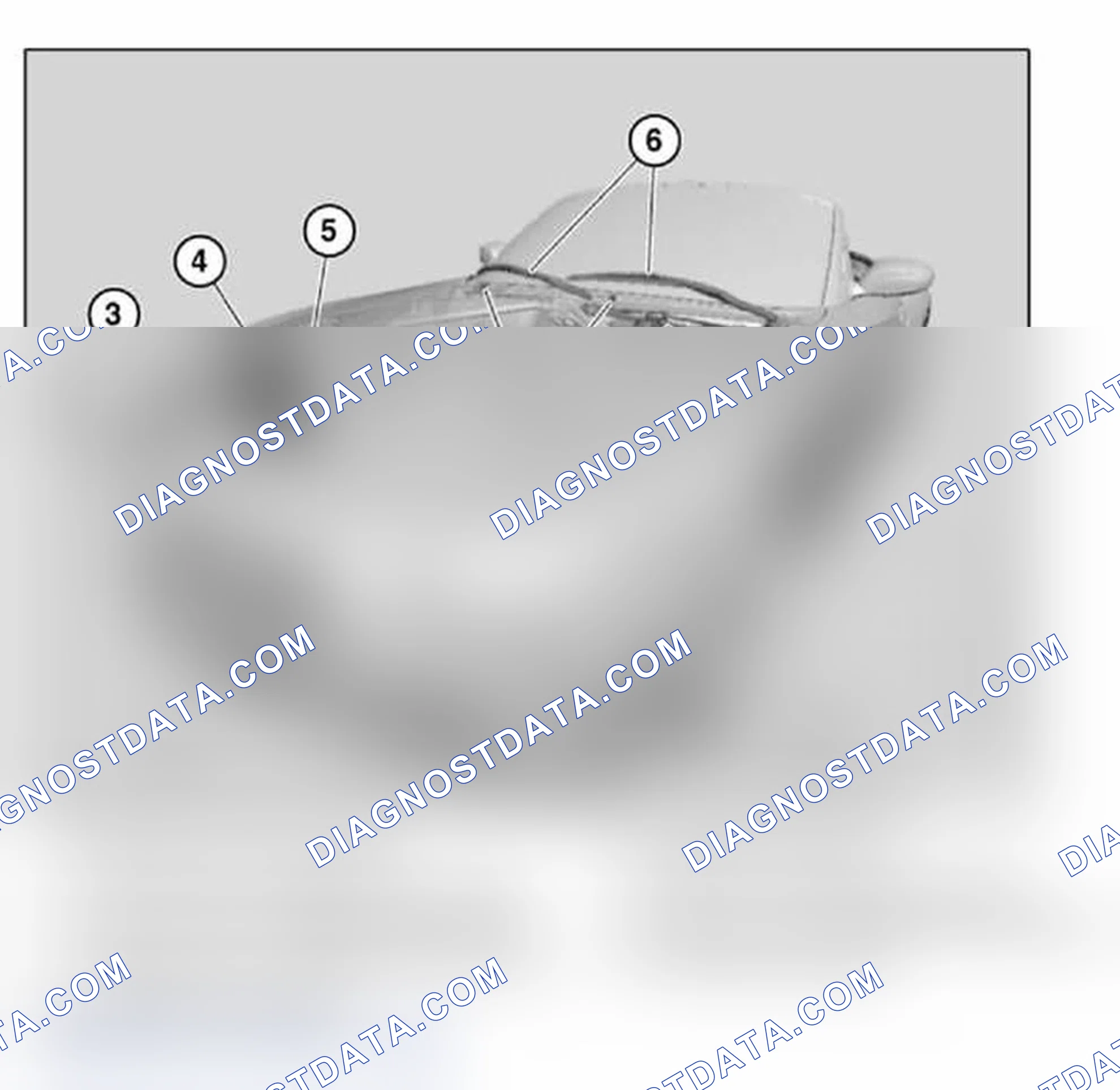 Scheme 164: 61 61... Overview of windshield washer system and headlight cleaning system (SRA)