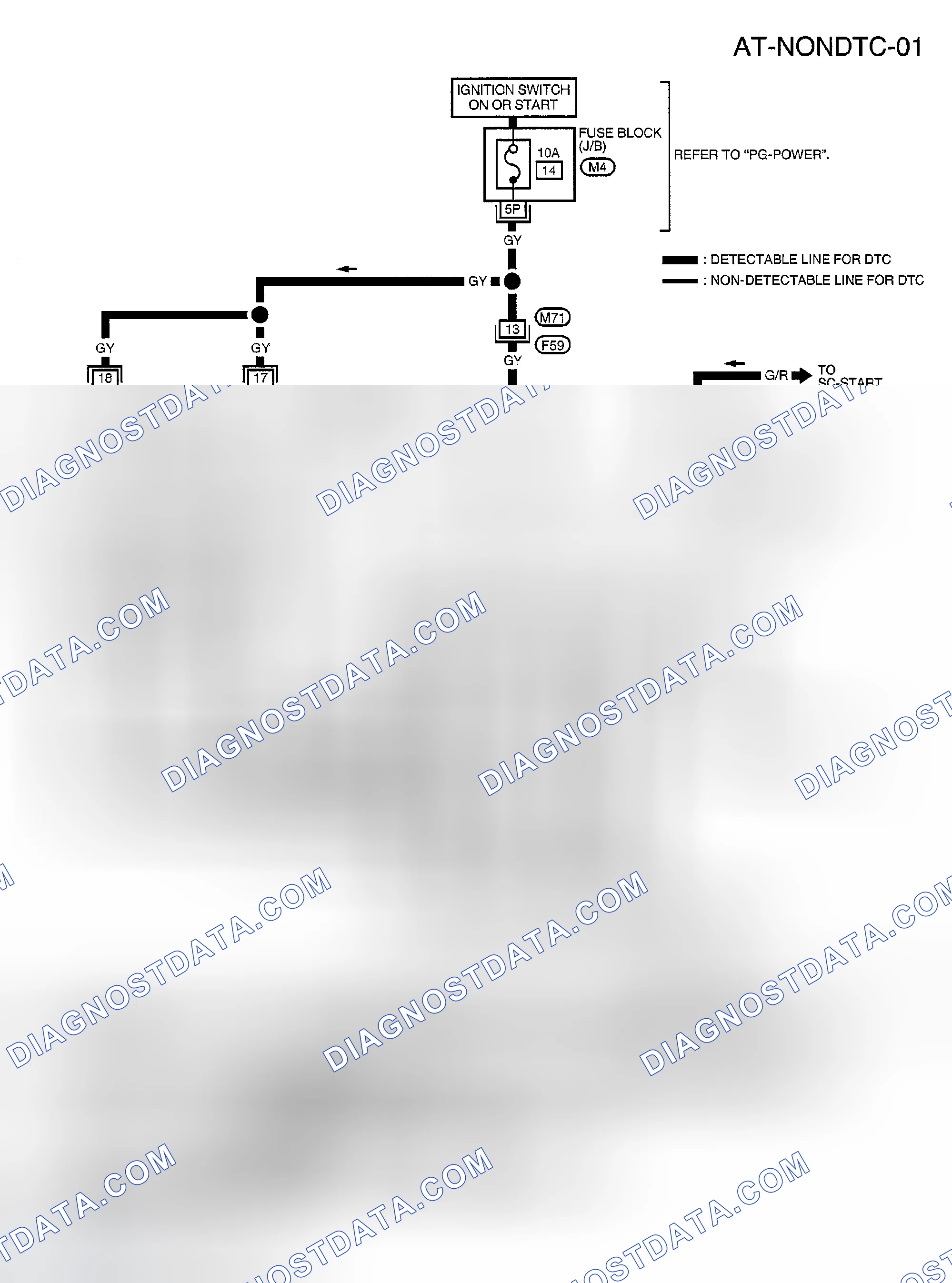 Scheme 650: Wiring Diagram - AT - NONDTC