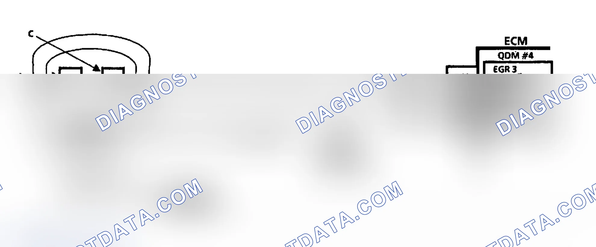 Scheme 97: Code 63/64 or 65: EGR Flow Check Ckt Diag (3.8L)