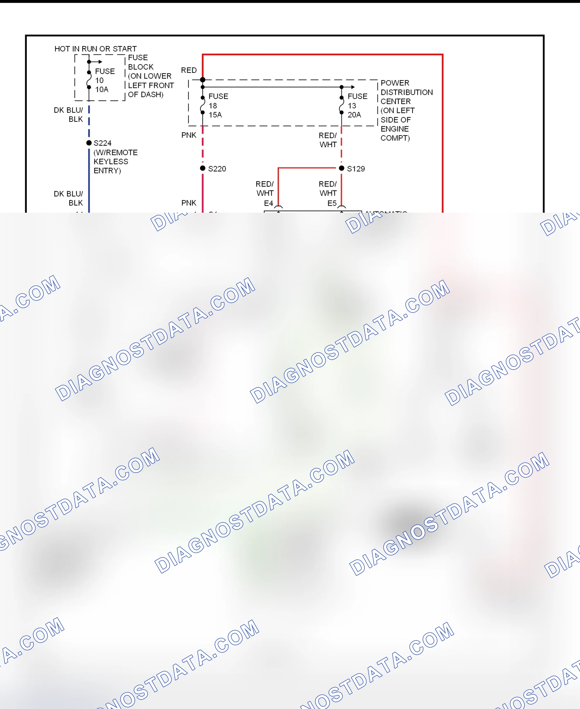 Scheme 3: Charging System Wiring Diagram (PT Cruiser)