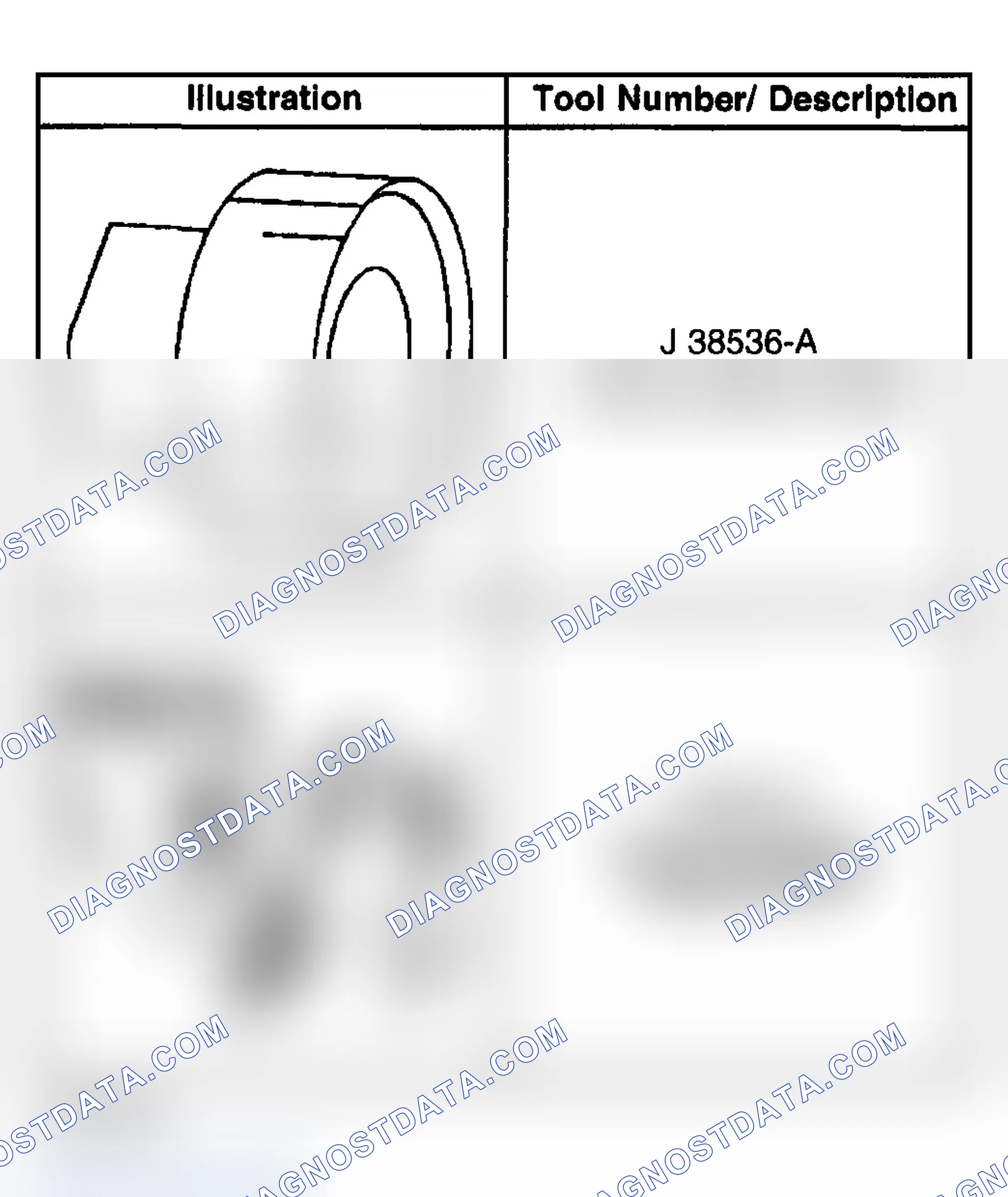 Scheme 75: Special Tools and Equipment