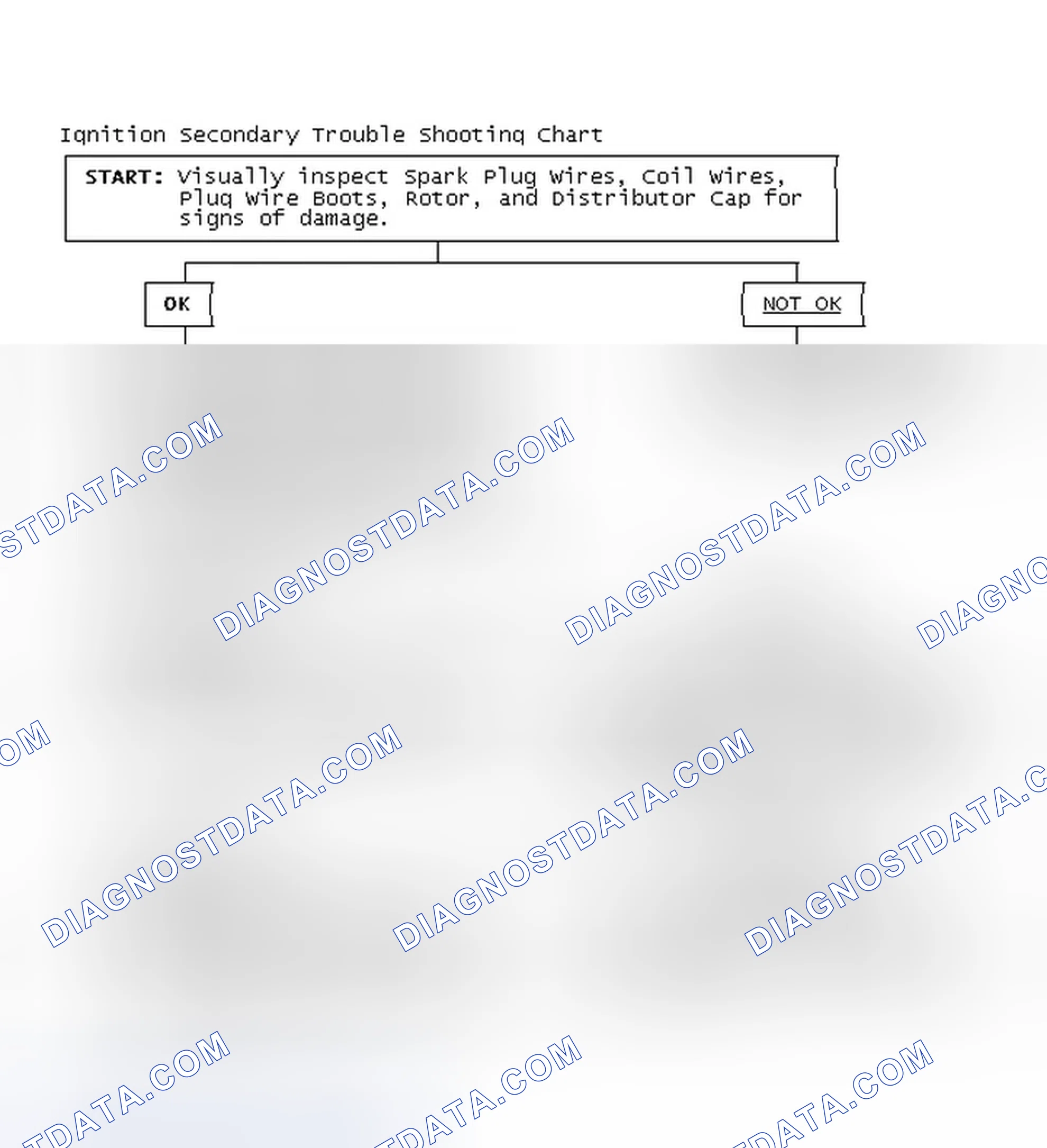Scheme 1: Ignition Secondary Trouble Shooting Chart