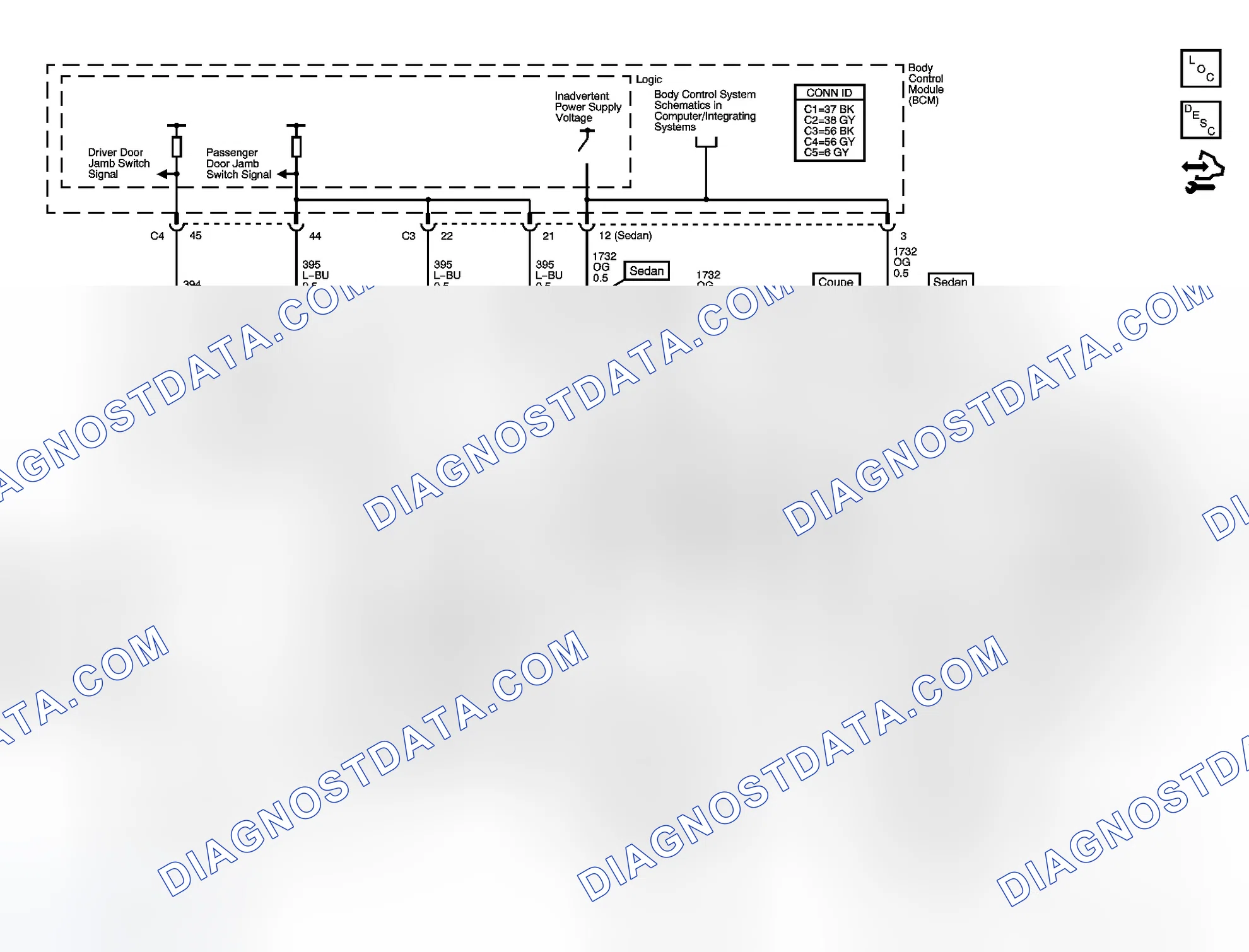 Scheme 9: Interior Lights Schematics