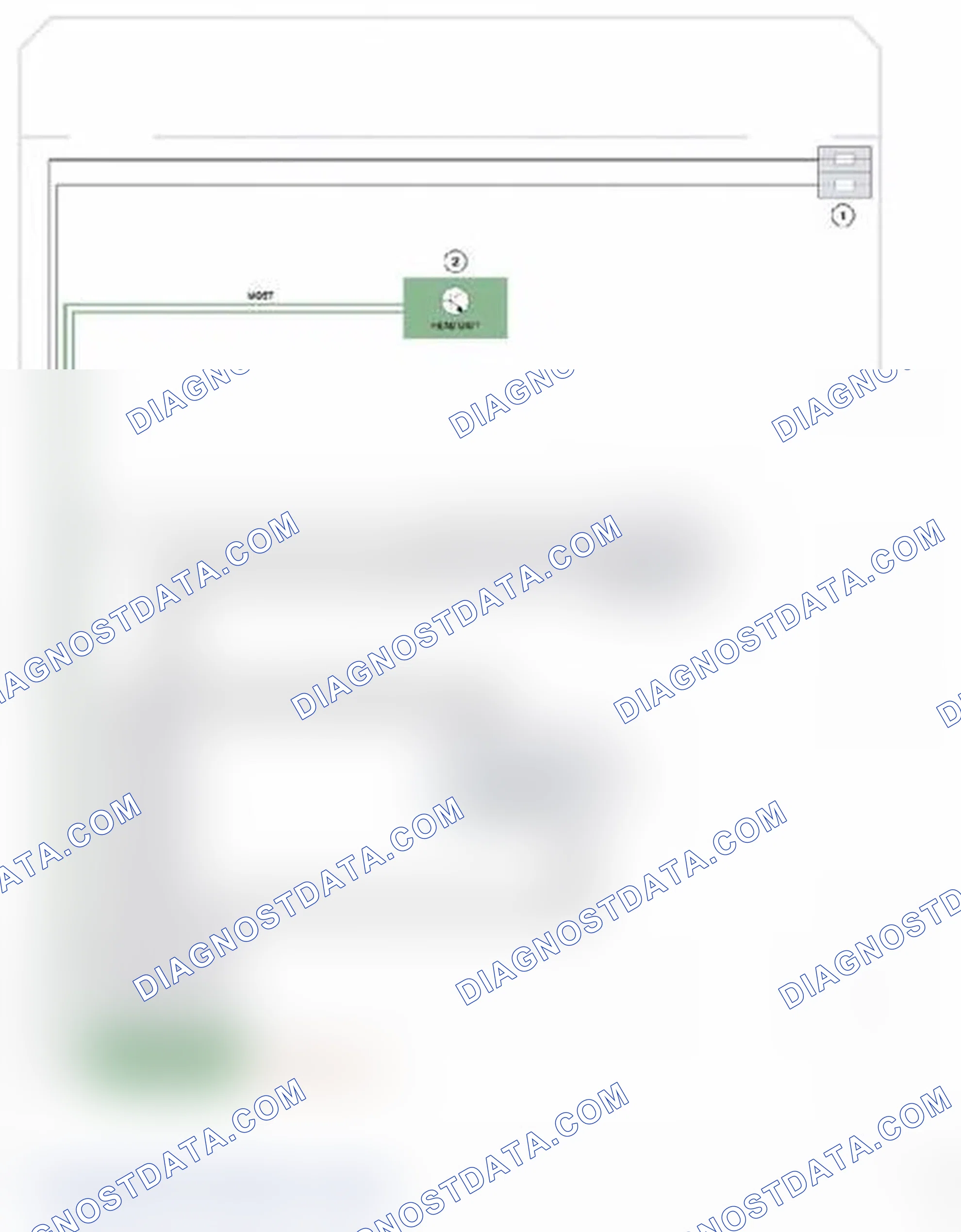 Scheme 2: Combox audio interface (options 6FL and 6NF)