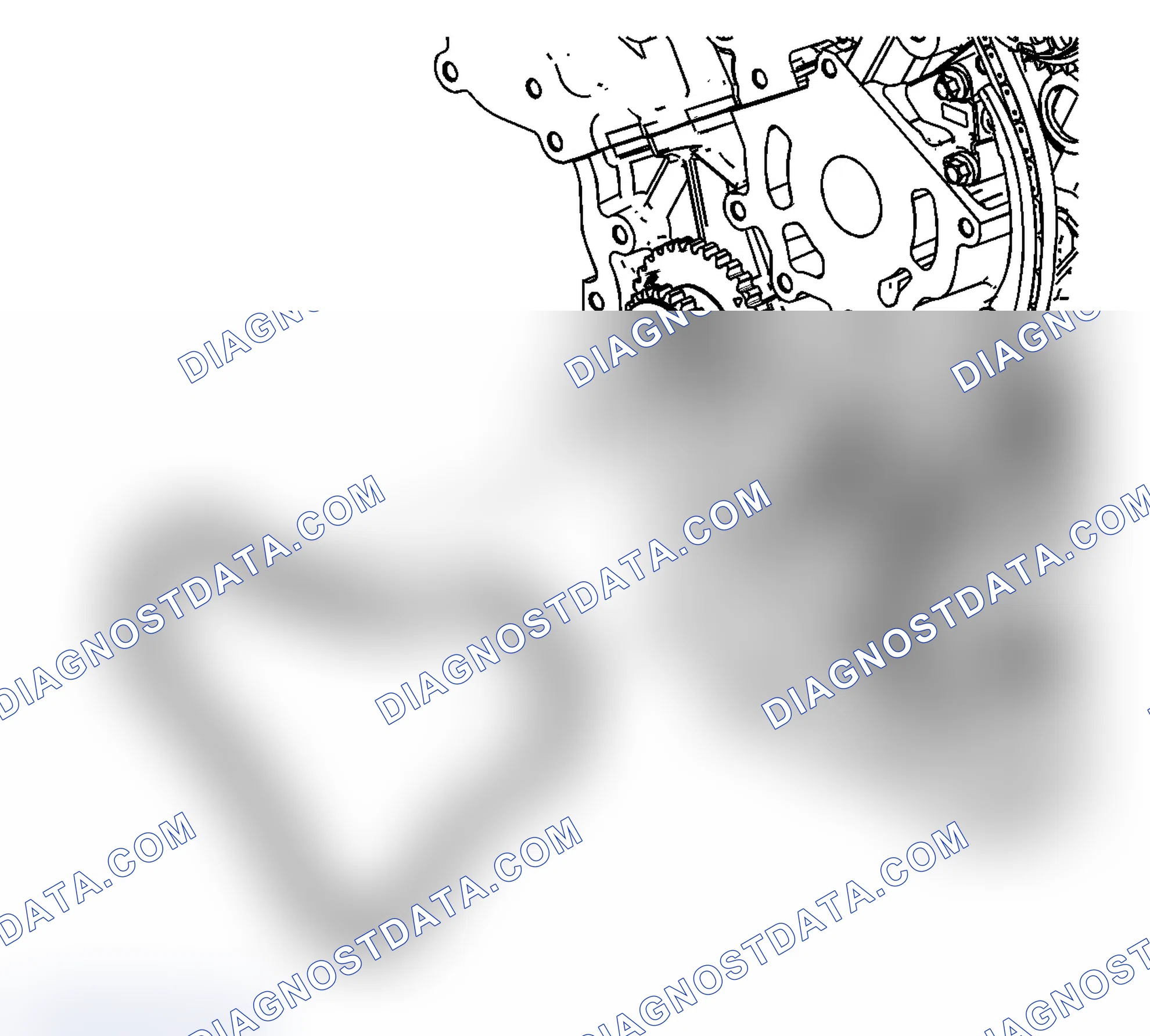 Scheme 37: Primary Camshaft Intermediate Drive Chain Removal