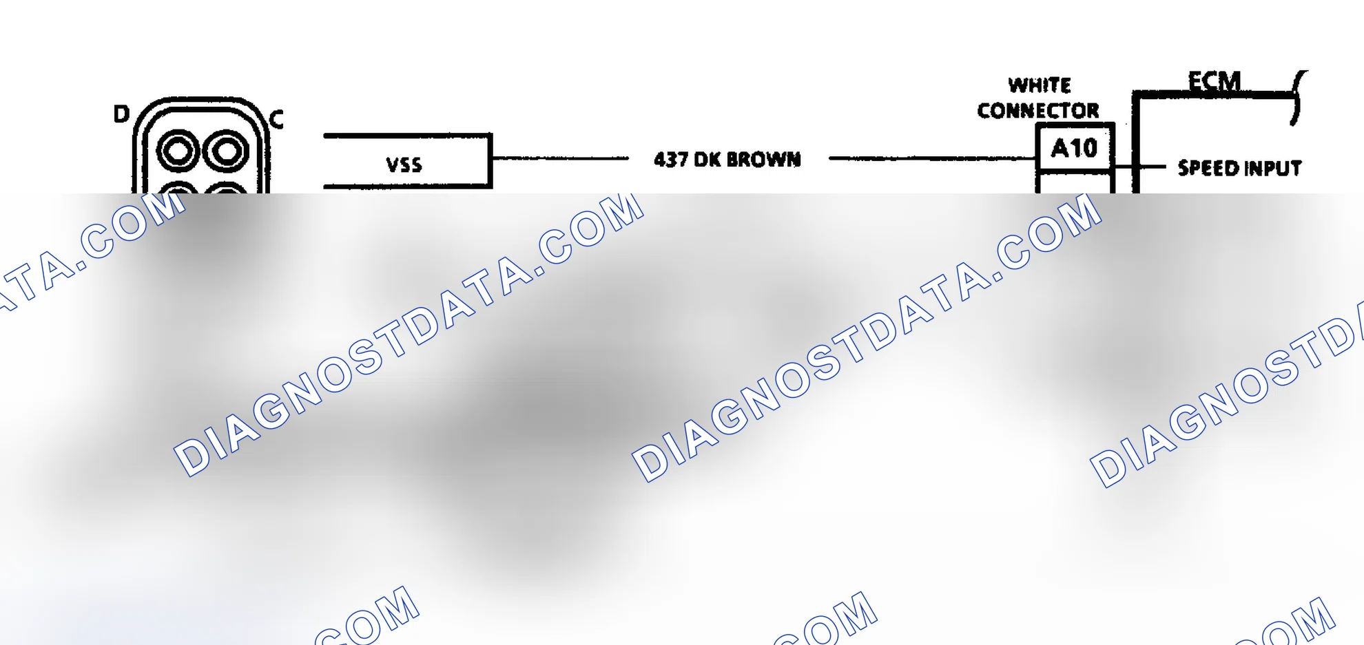 Scheme 253: CHART C-8, TORQUE CONVERTER CLUTCH - 2.5L & 2.8L LT. TRUCKS & VANS