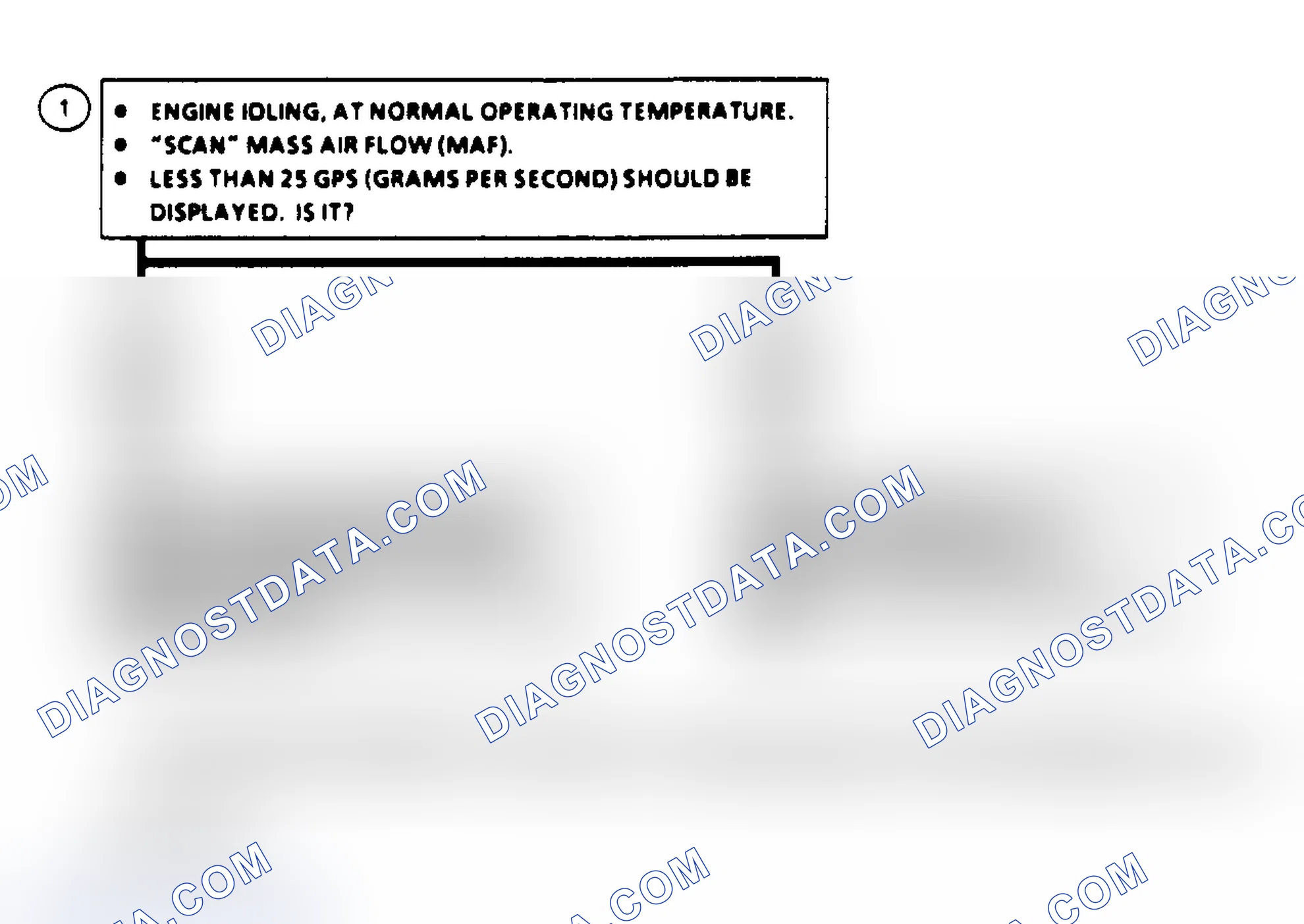 Scheme 204: Flow Chart, Code 33: Mass Airflow (MAF) Sensor