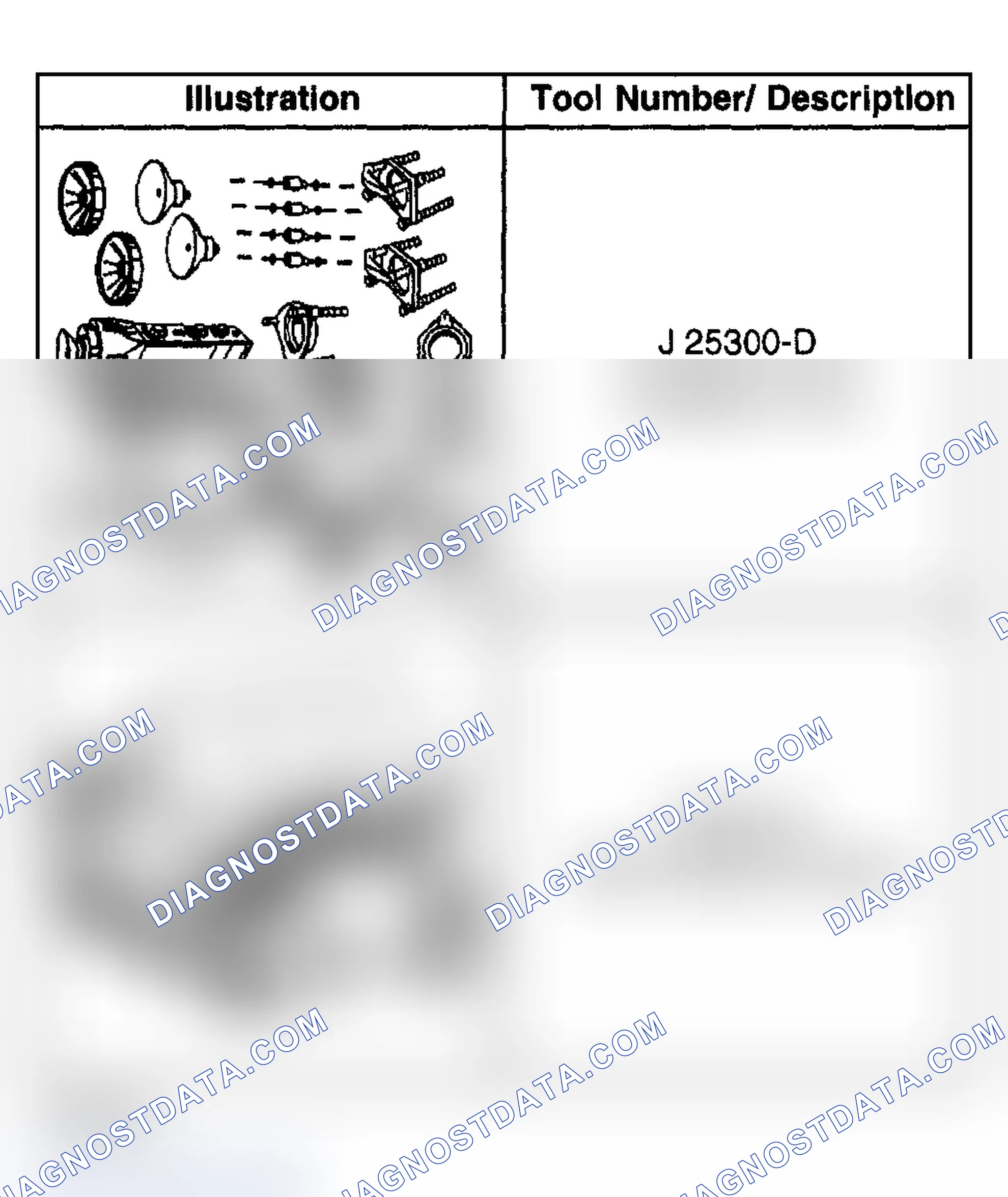 Scheme 209: Special Tools and Equipment