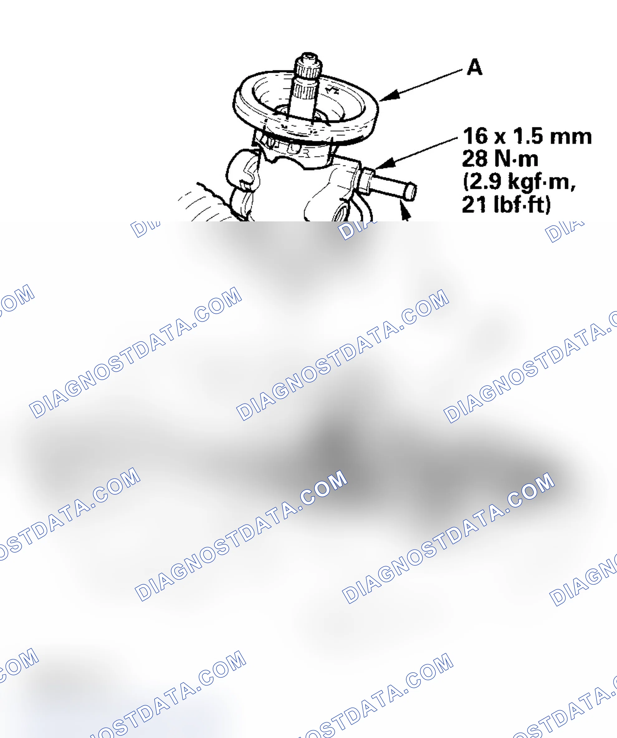 Scheme 122: Steering Gearbox Installation
