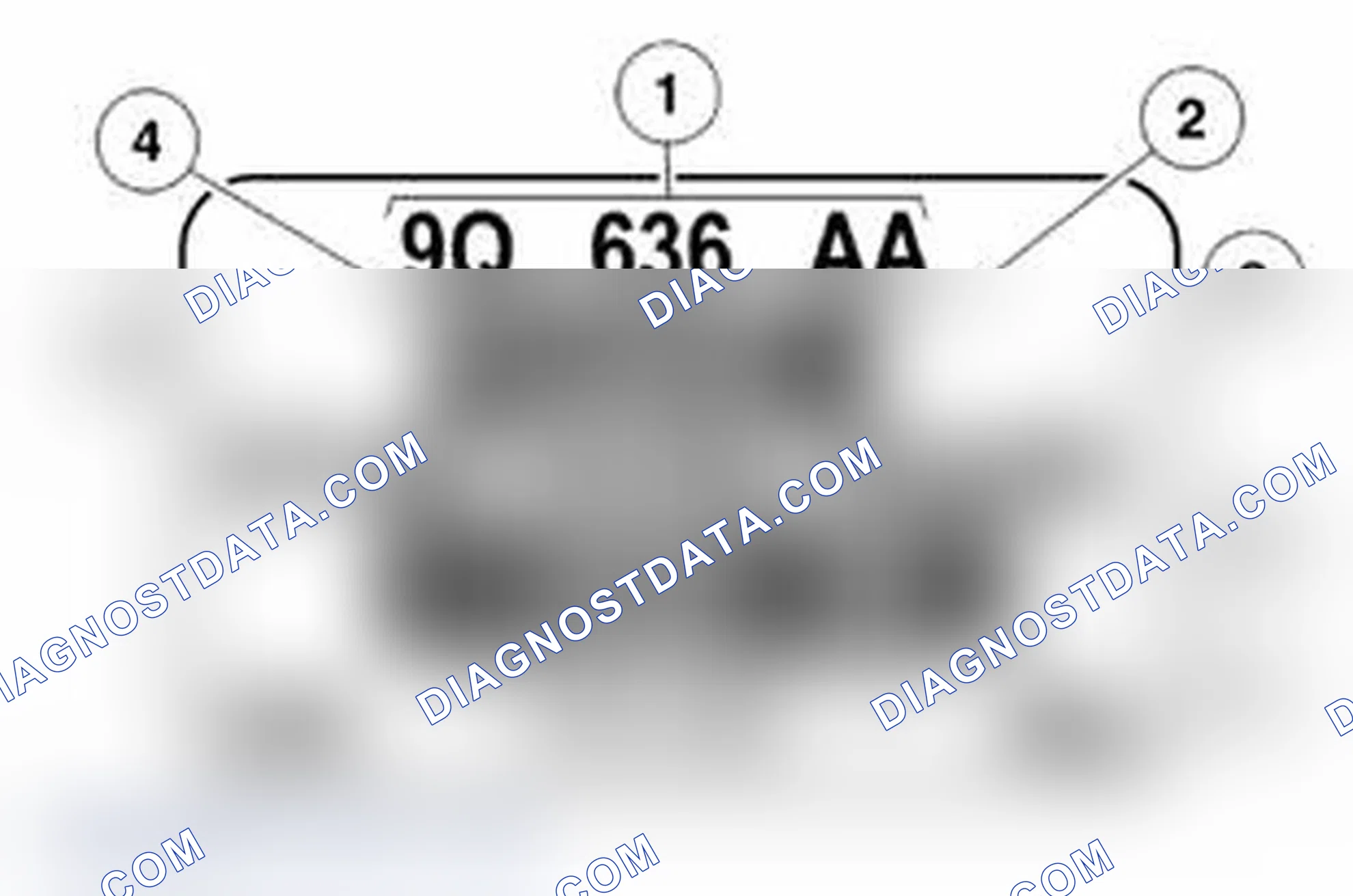 Scheme 853: Engine Code Information Label