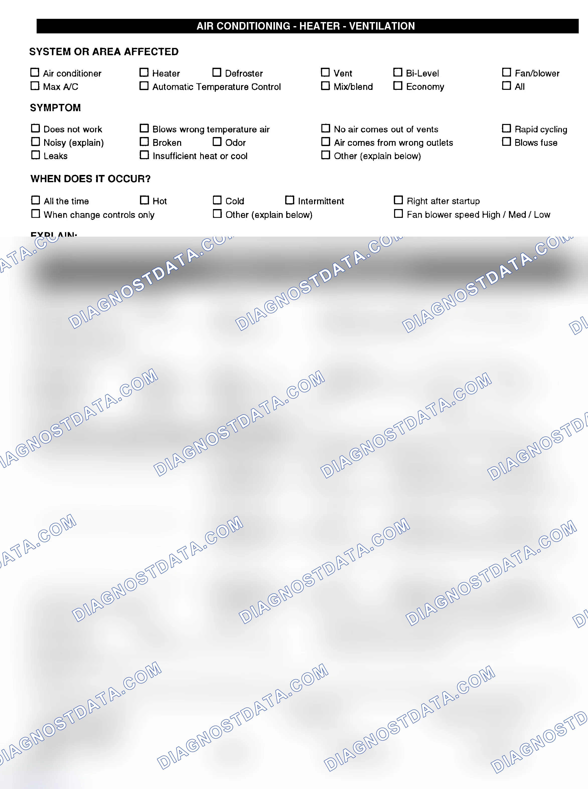 Scheme 4: Symptom Check List - Page 3