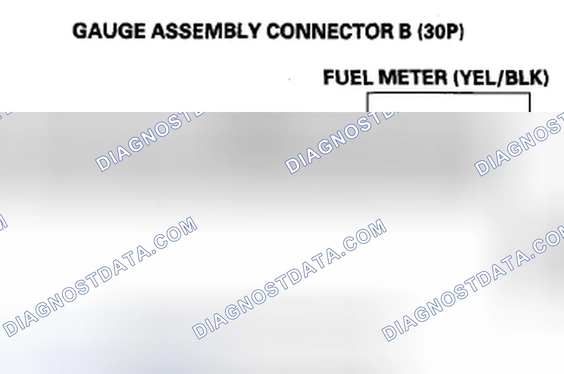Scheme 112: DTC B1176: Fuel Gauge Unit Circuit Short