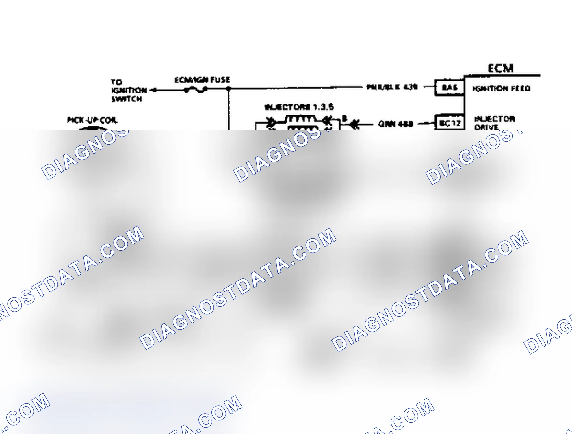 Scheme 147: Code 42 Schematic (3.1L) Electronic Spark Timing