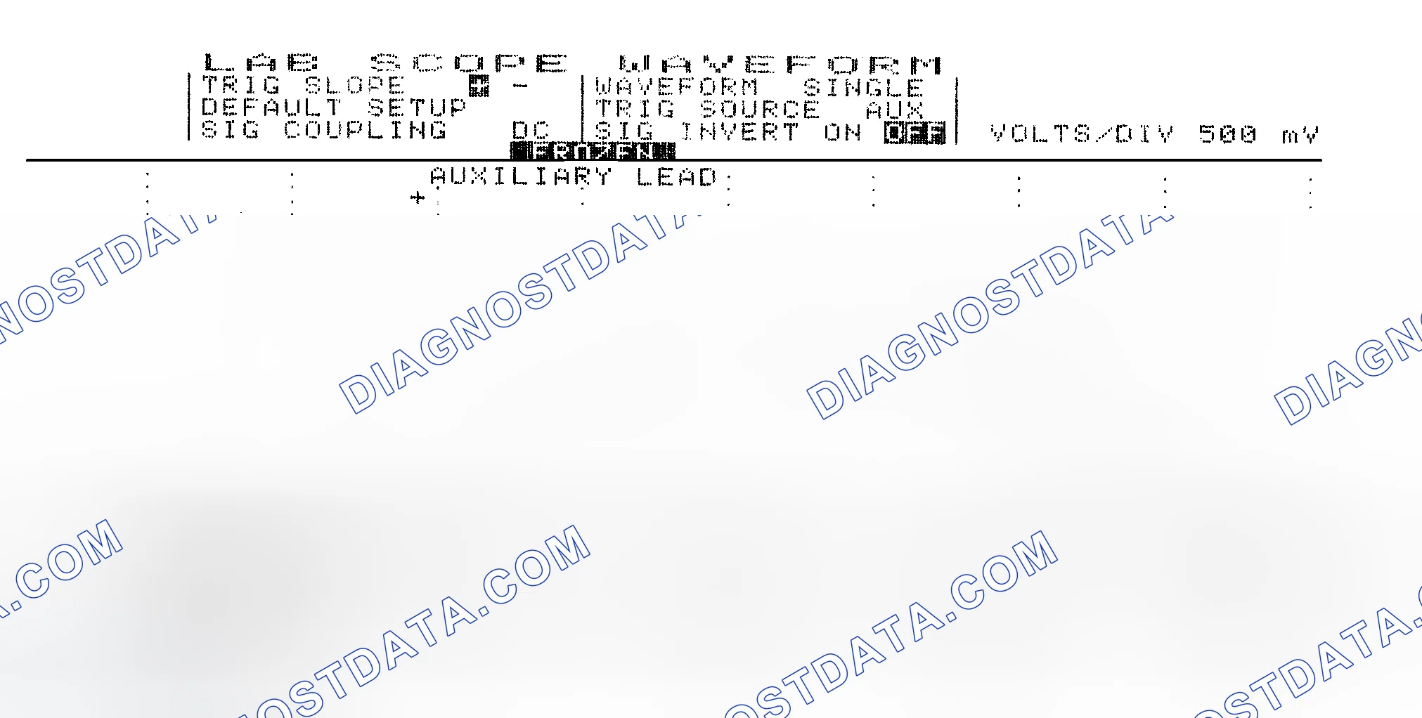 Scheme 14: Single Injector w/Excessive Current Flow - Current Pattern