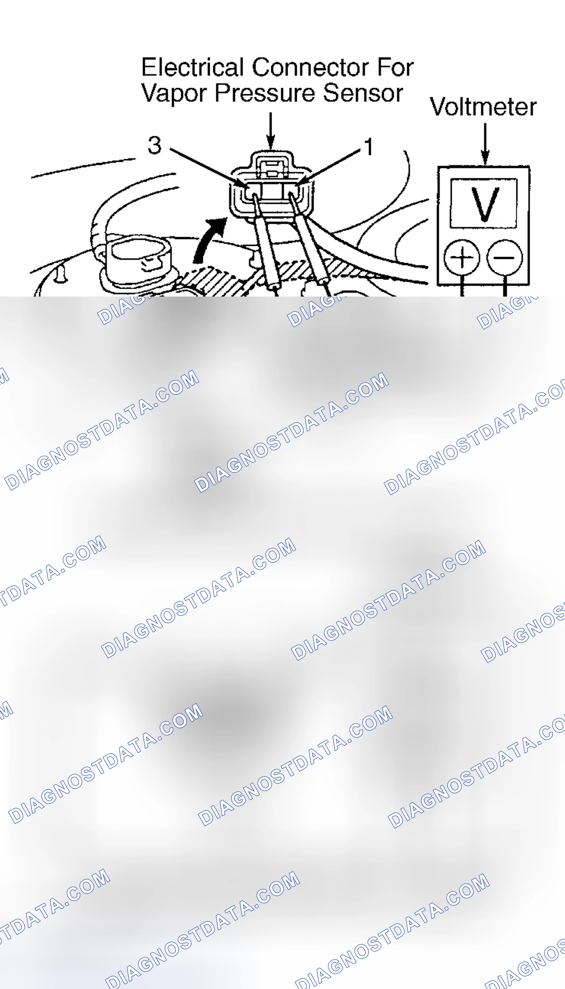 Scheme 566: Vapor Pressure Sensor (Sequoia, Sienna & 4Runner)