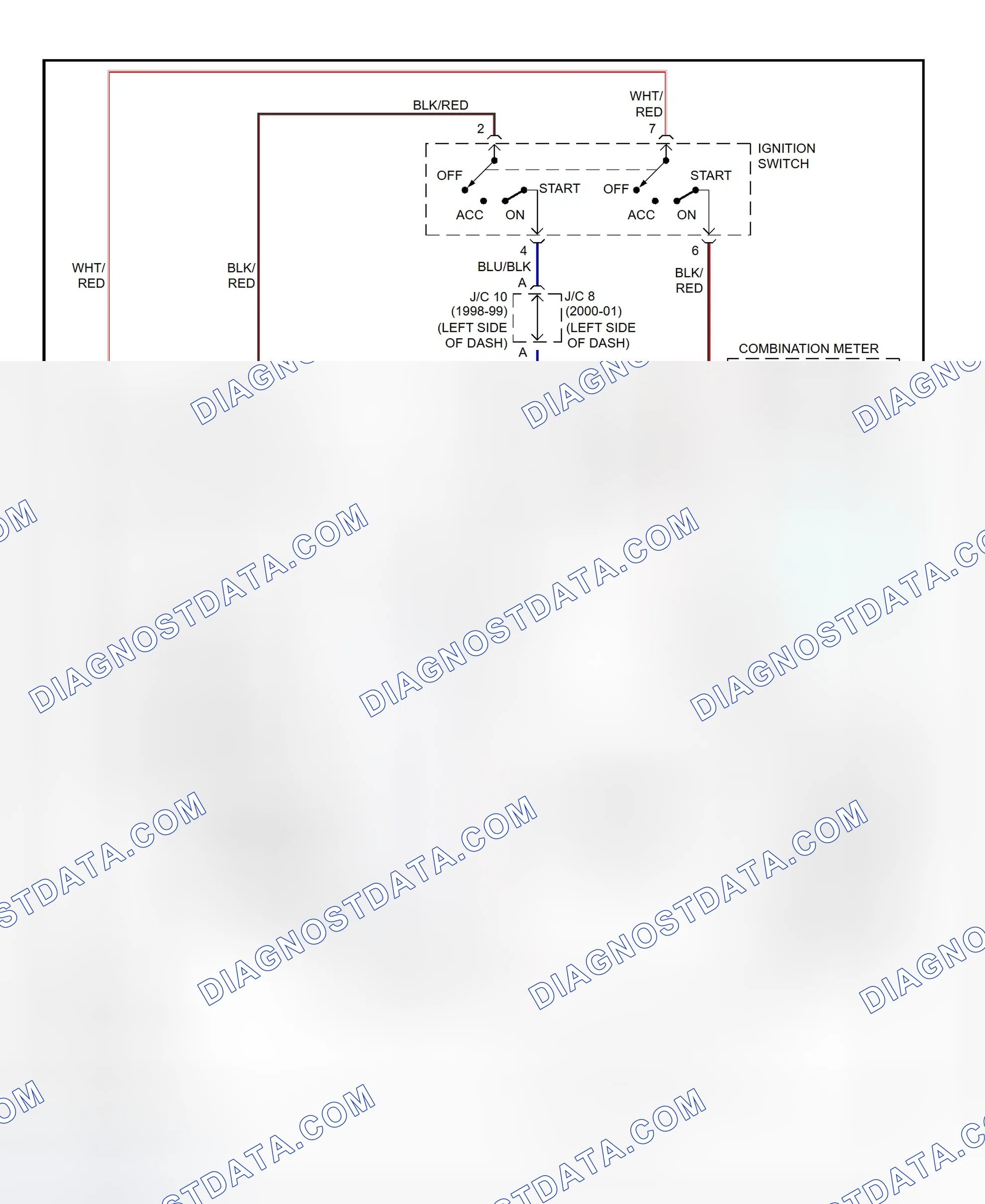 Scheme 9: Charging System Wiring Diagram (Lexus LX470)