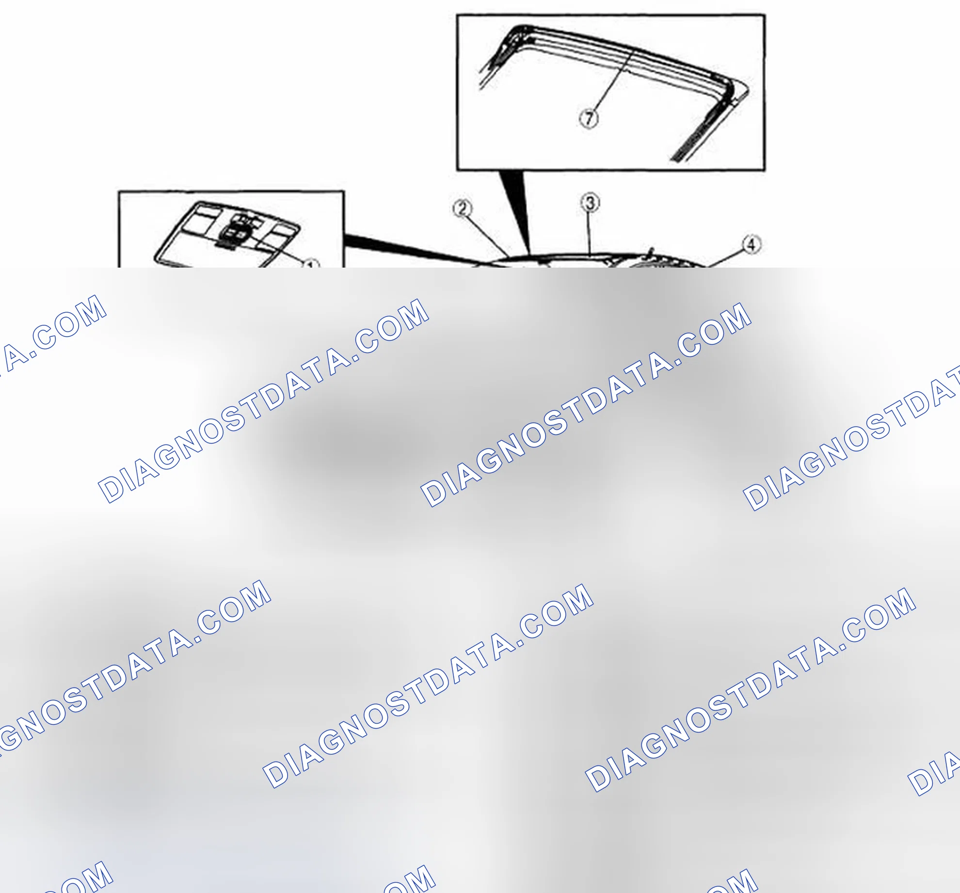 Scheme 1: SUNROOF LOCATION INDEX