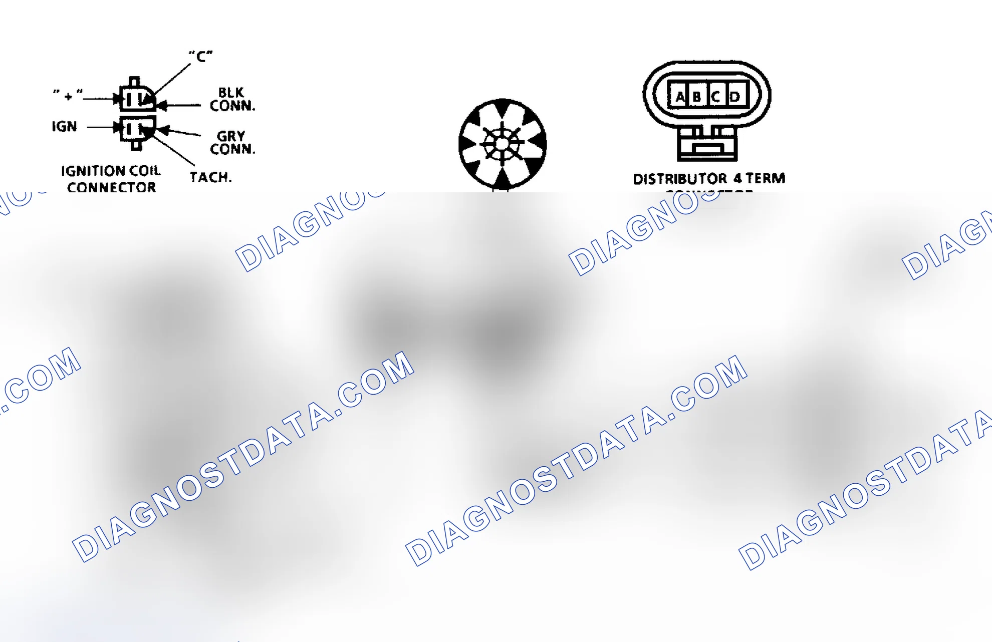 Scheme 122: Code 42 Schematic: Electronic Spark Timing ("F" Body)