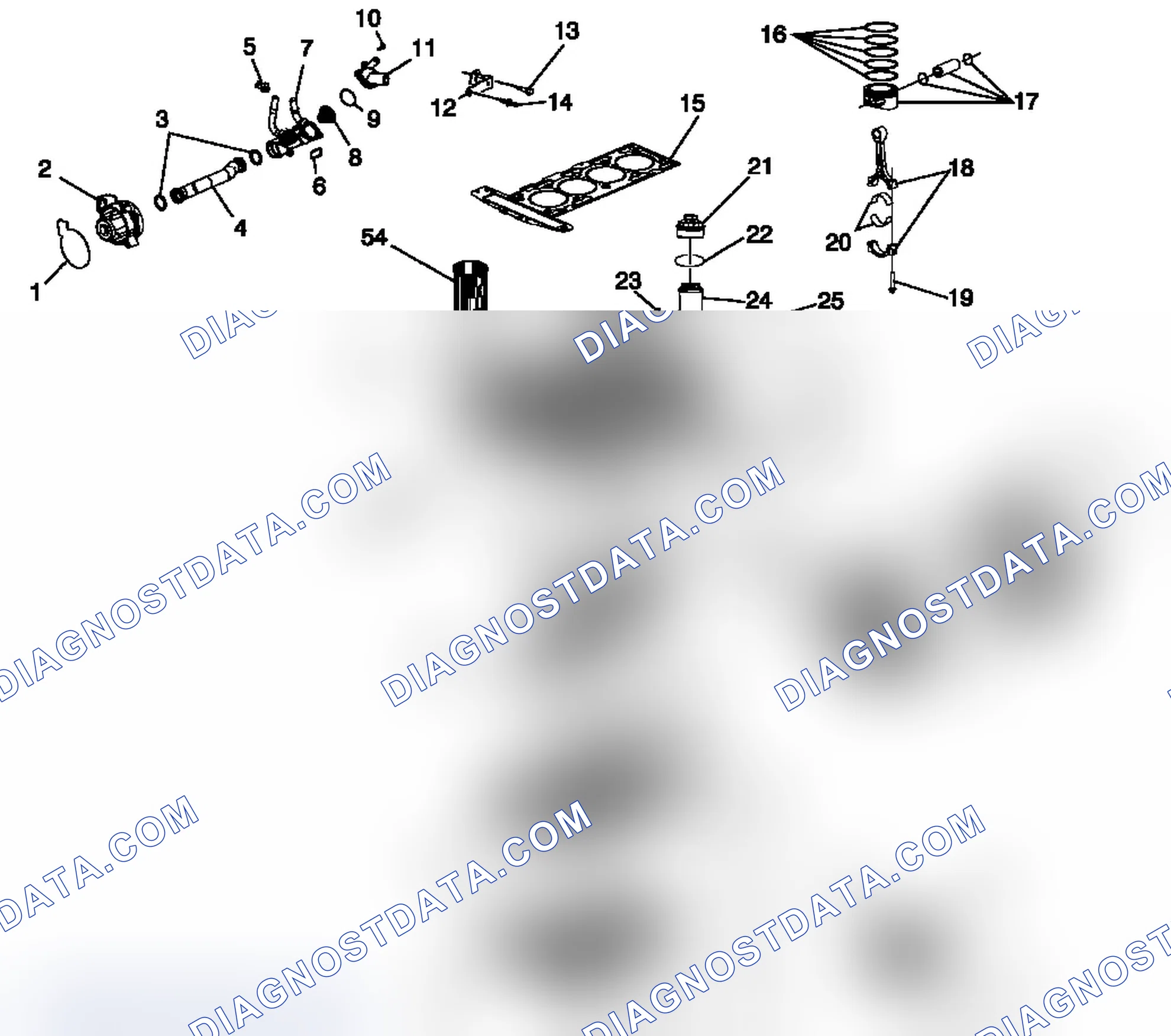 Scheme 20: Engine Block and Components