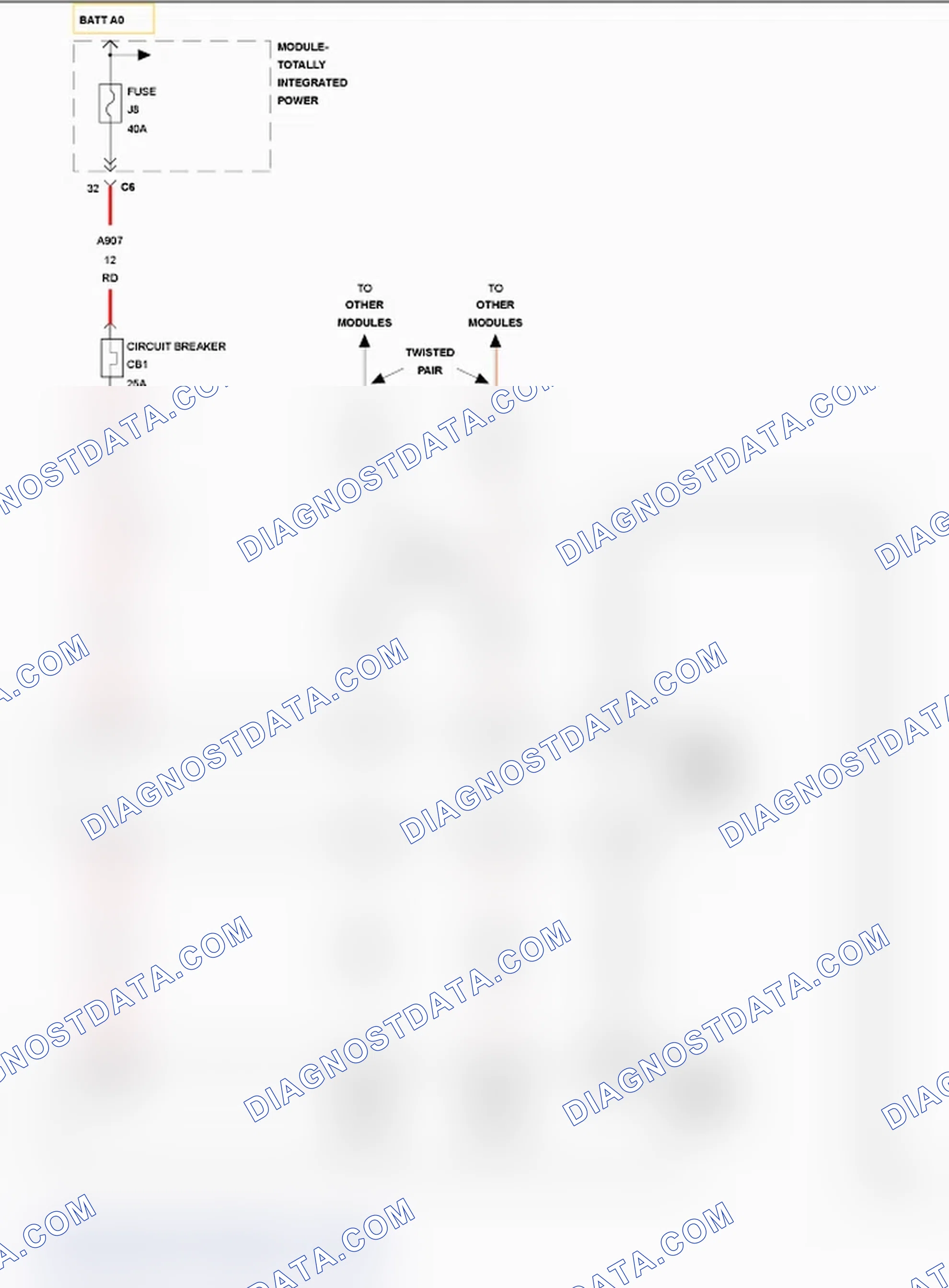 Scheme 235: NO RESPONSE FROM MSMD (MEMORY SEAT MODULE)