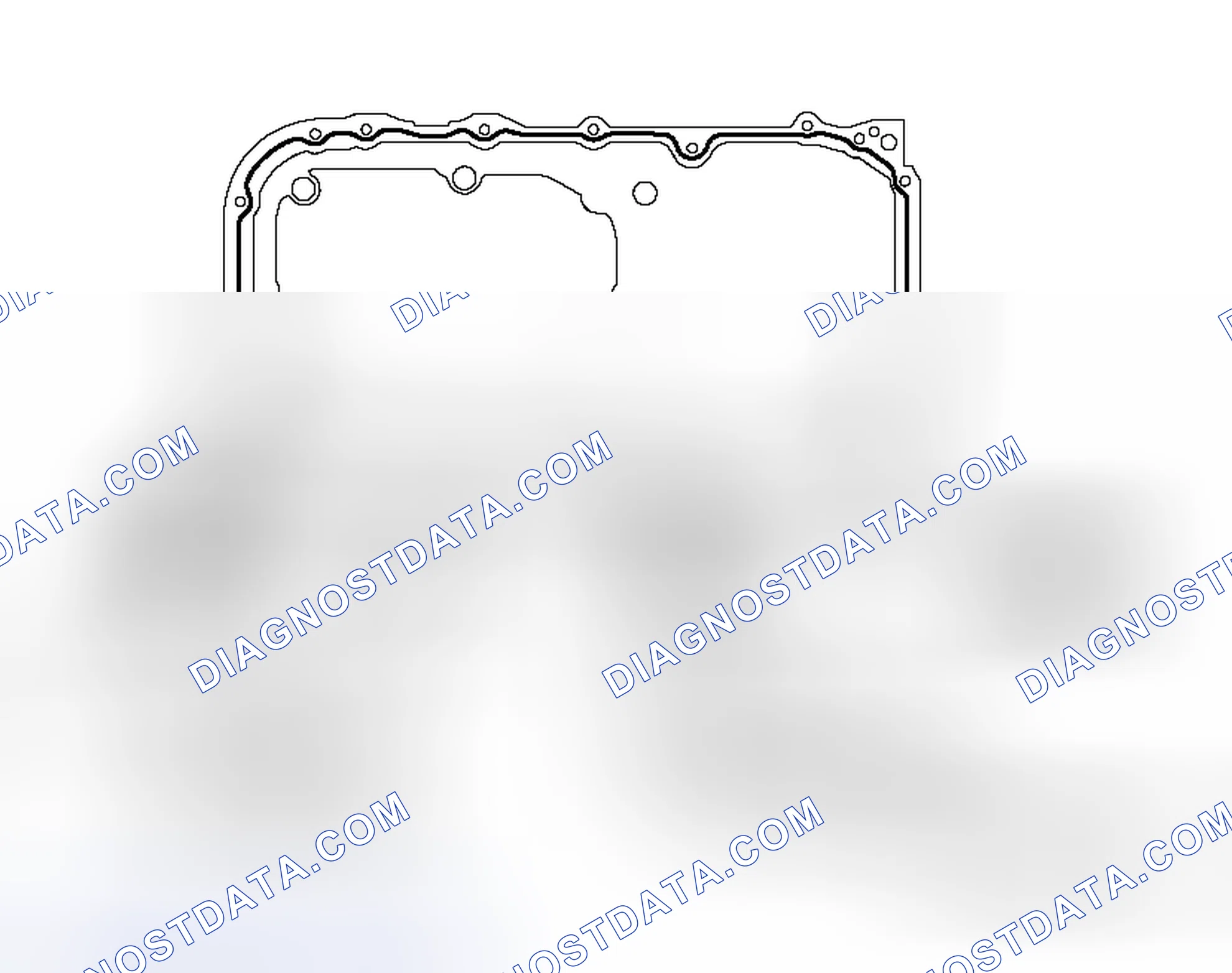 Scheme 152: >> A << ENGINE UPPER OIL PAN INSTALLATION