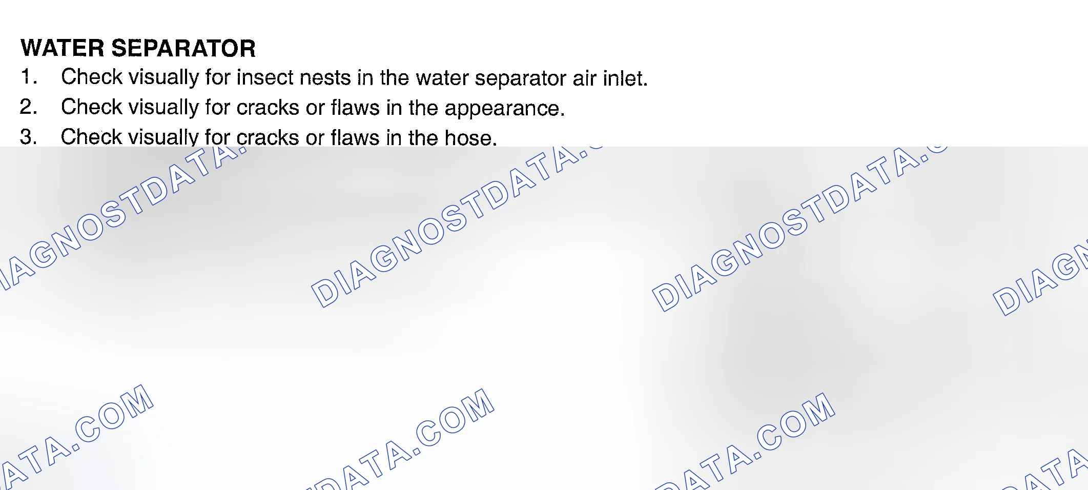 Scheme 469: Component Inspection
