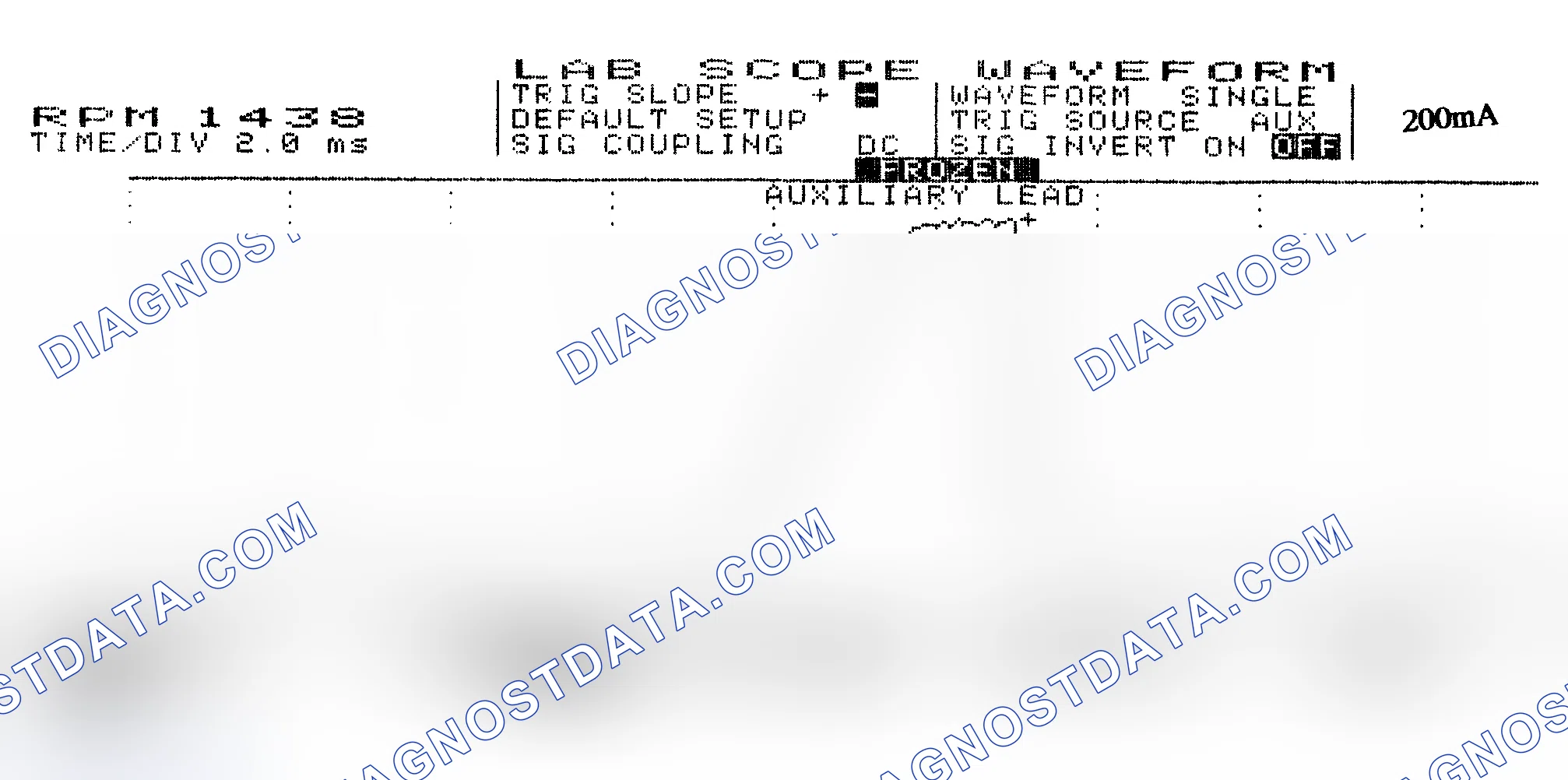 Scheme 15: Single Injector w/Normal Current Flow - Current Pattern