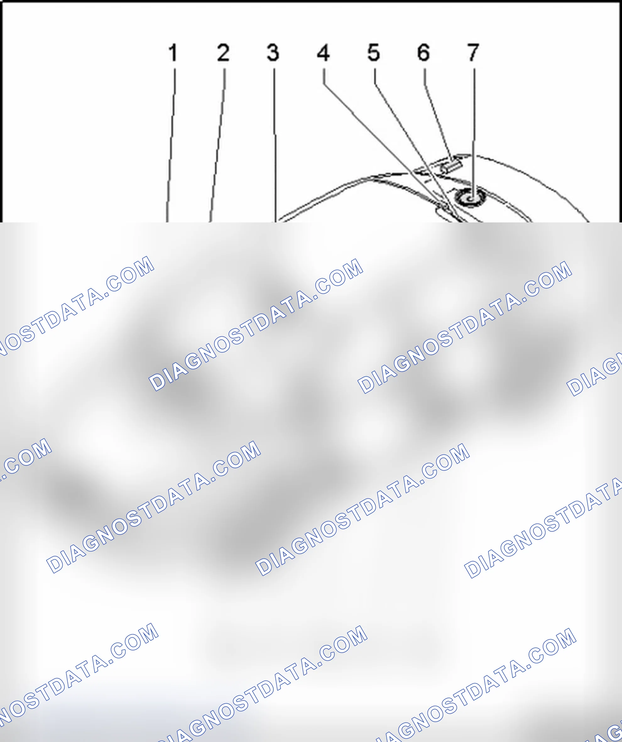 Scheme 158: Total overview - Sedan component locations