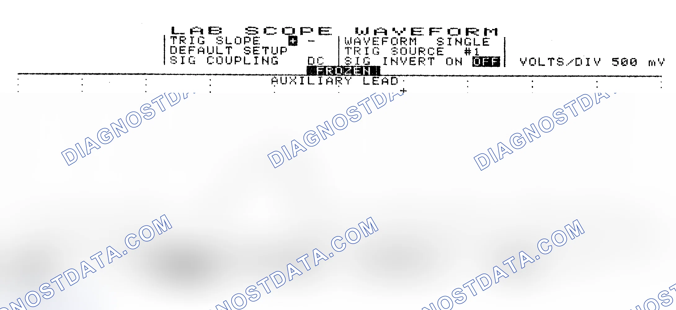 Scheme 10: Single Injector w/Excessive Current Flow - Current Pattern