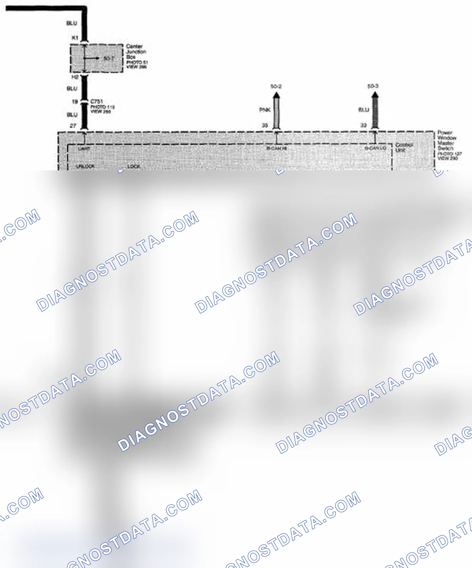 Scheme 265: Moonroof Circuit Diagram (Page 122-1)