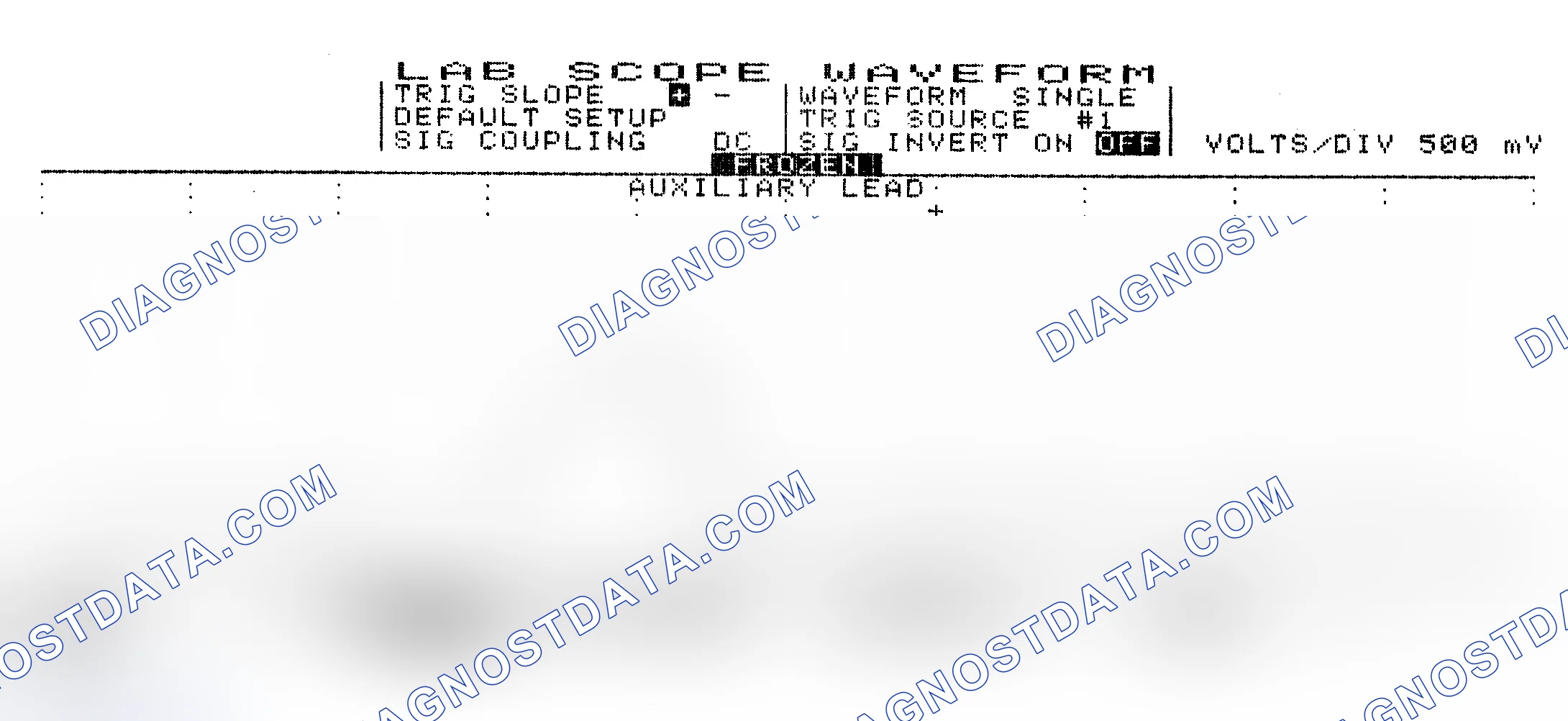 Scheme 10: Single Injector w/Excessive Current Flow - Current Pattern