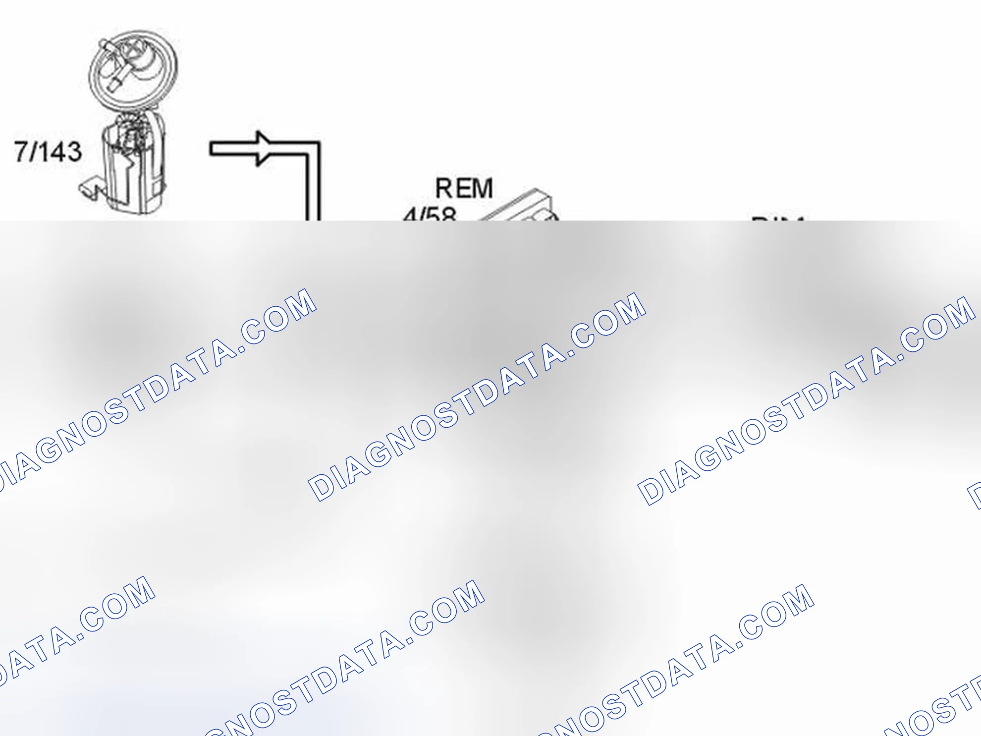 Scheme 243: FUEL LEVEL (BI-FUEL)