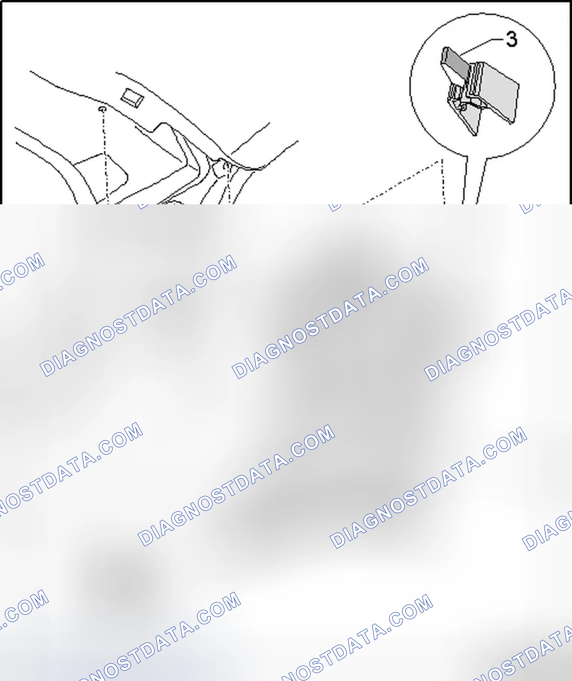 Scheme 14: D-PILLAR TRIM COMPONENT OVERVIEW