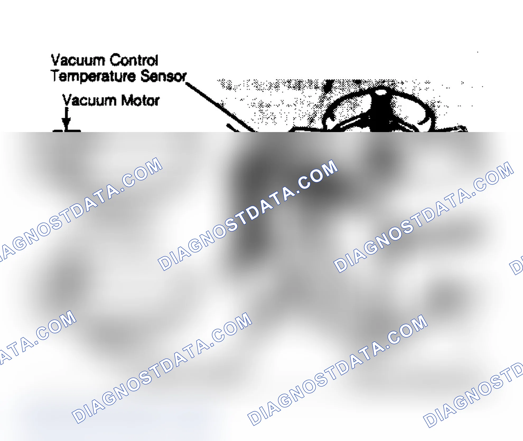 Scheme 64: Thermostatic Air Cleaner Assembly with Temperature Sensor & Vacuum Motor