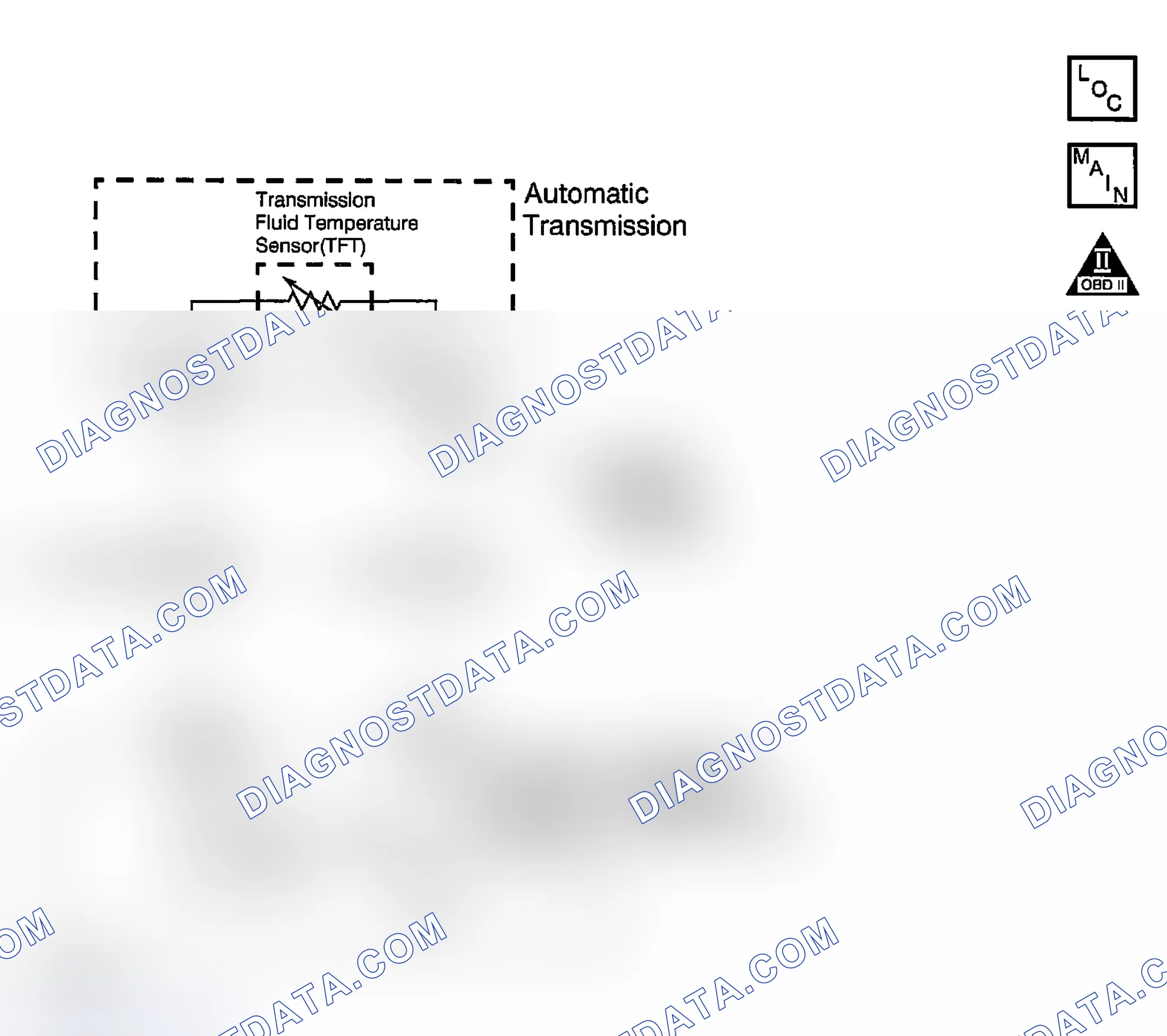 Scheme 695: DTC P0713: Continuous Open Or Short To Voltage In TFT Signal Circuit Or TFT Sensor