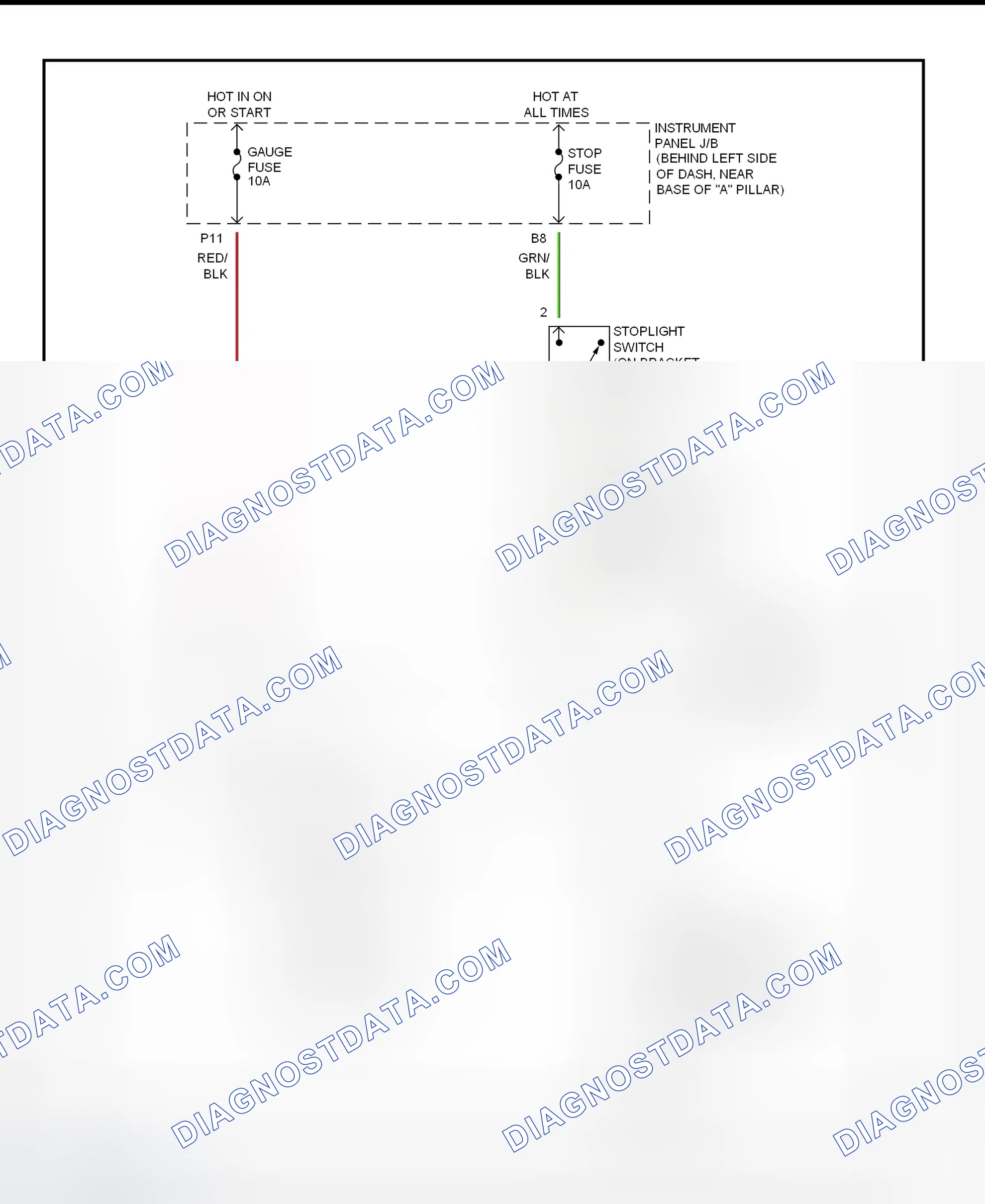 Scheme 322: Shift Interlock System Wiring Diagram (2002 - Toyota ECHO)