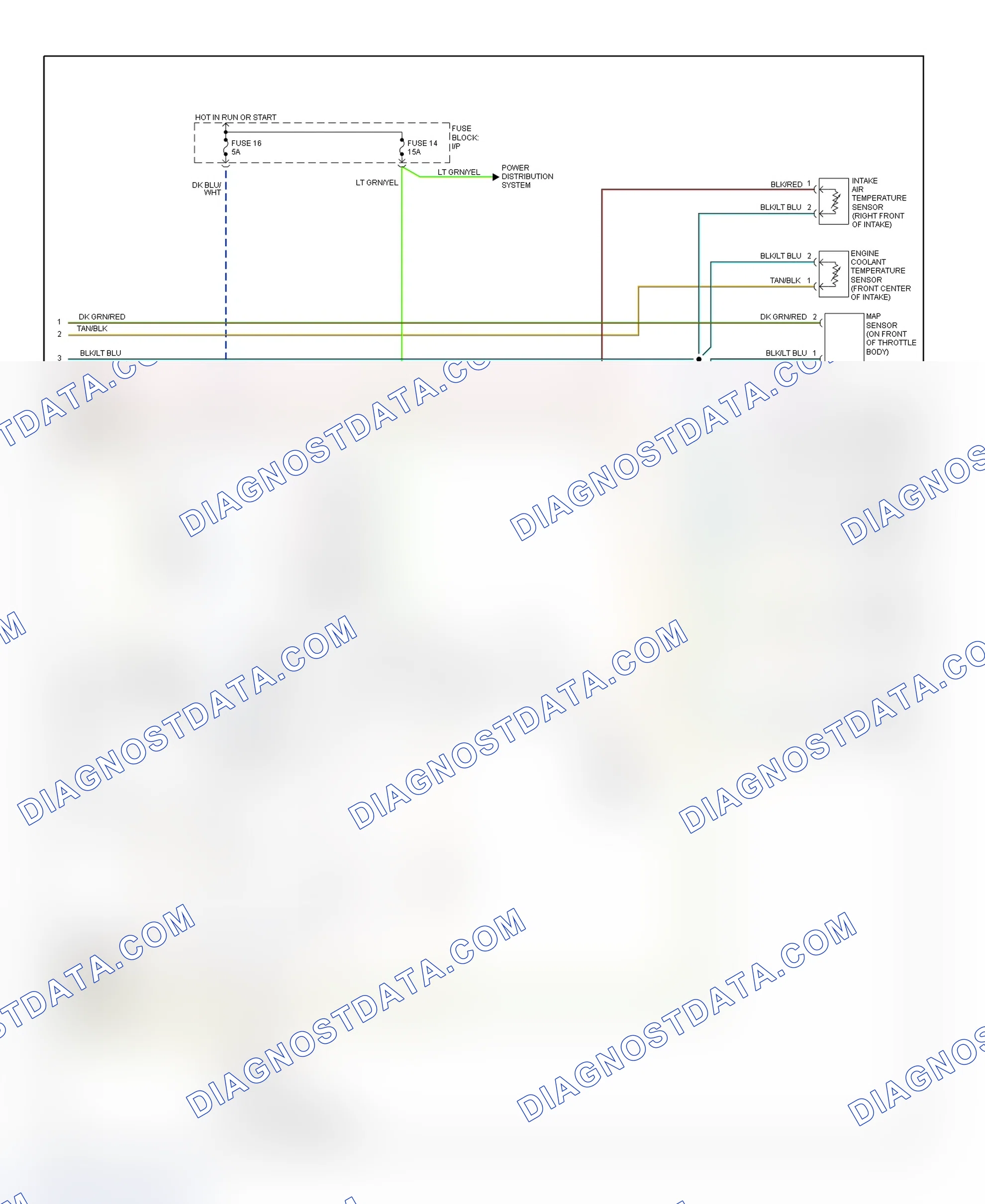 Scheme 30: Wiring Diagram (Dakota - 3.9L - 2 Of 2)